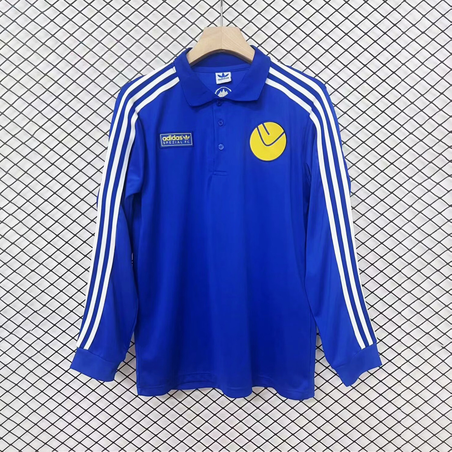 Leeds United 24-25 Spezial Collection Blue Long Sleeve Polo Shirts - JerseysGala
