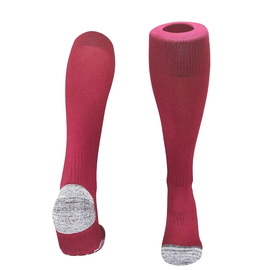 AS Roma 24-25 Home Socks - Red - JerseysGala