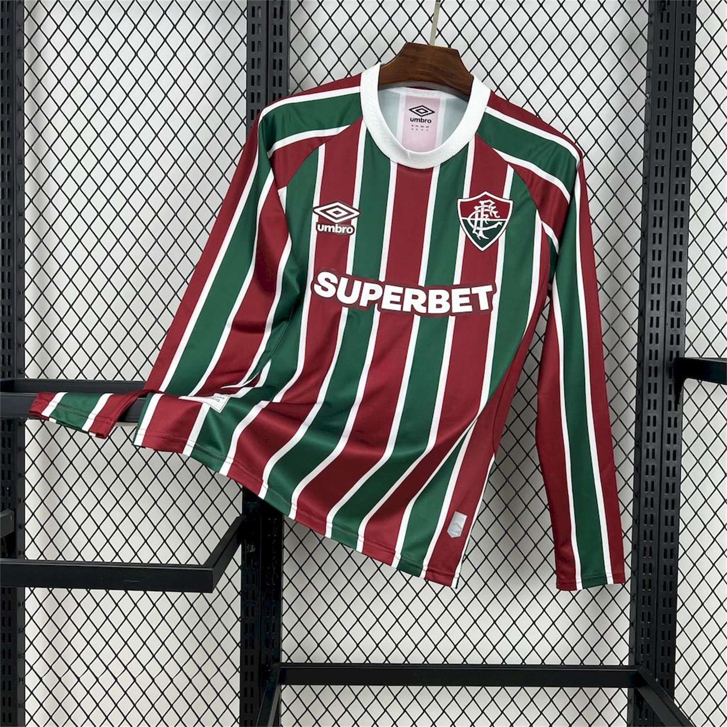 Fluminense 25-26 Home Long Sleeves Jersey - Fans Version - JerseysGala