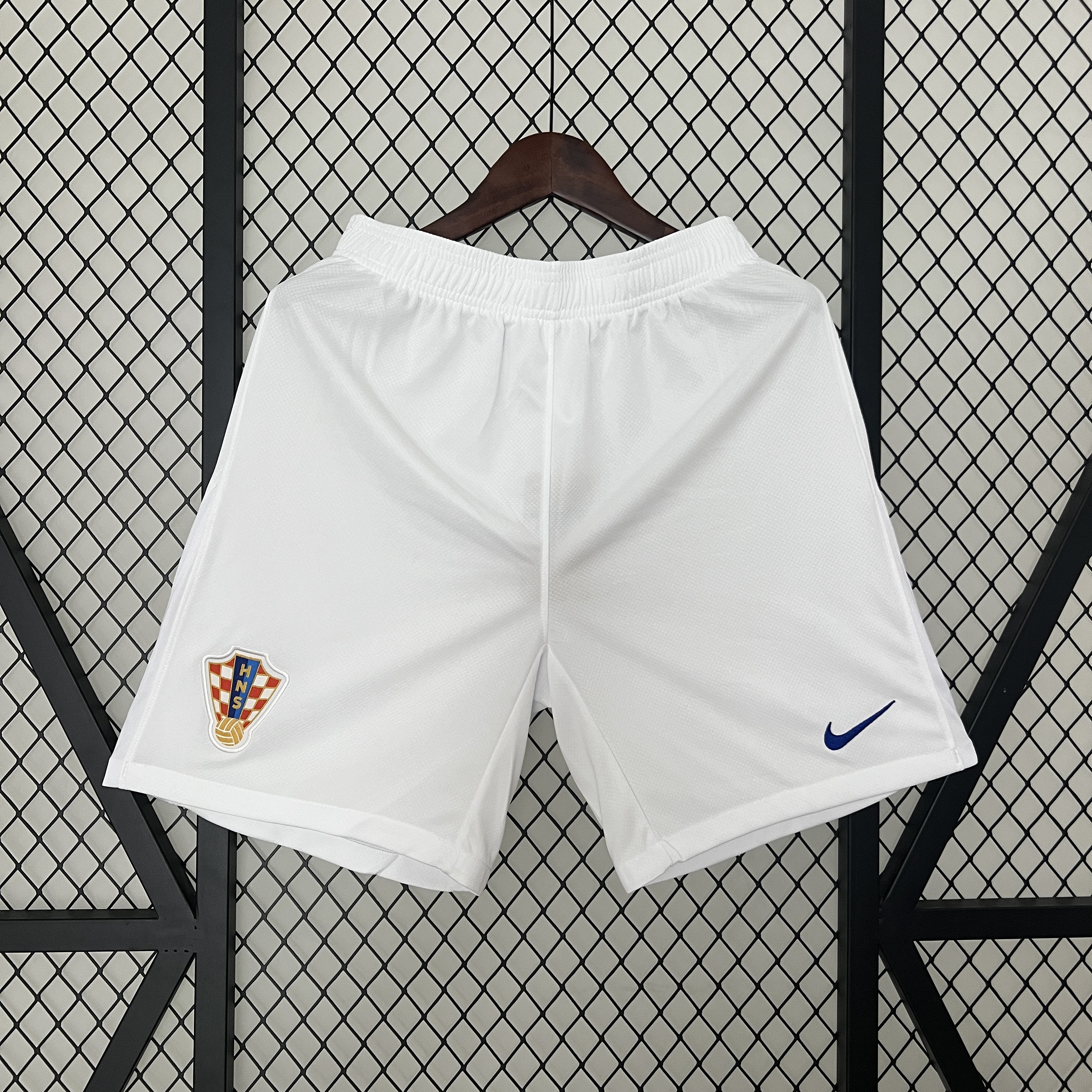 Croatia 2024 Home Shorts - Fans Version - JerseysGala