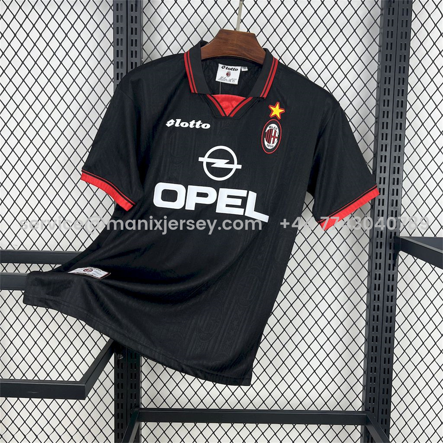Retro AC Milan 1997-98 Fourth Jersey - JerseysGala