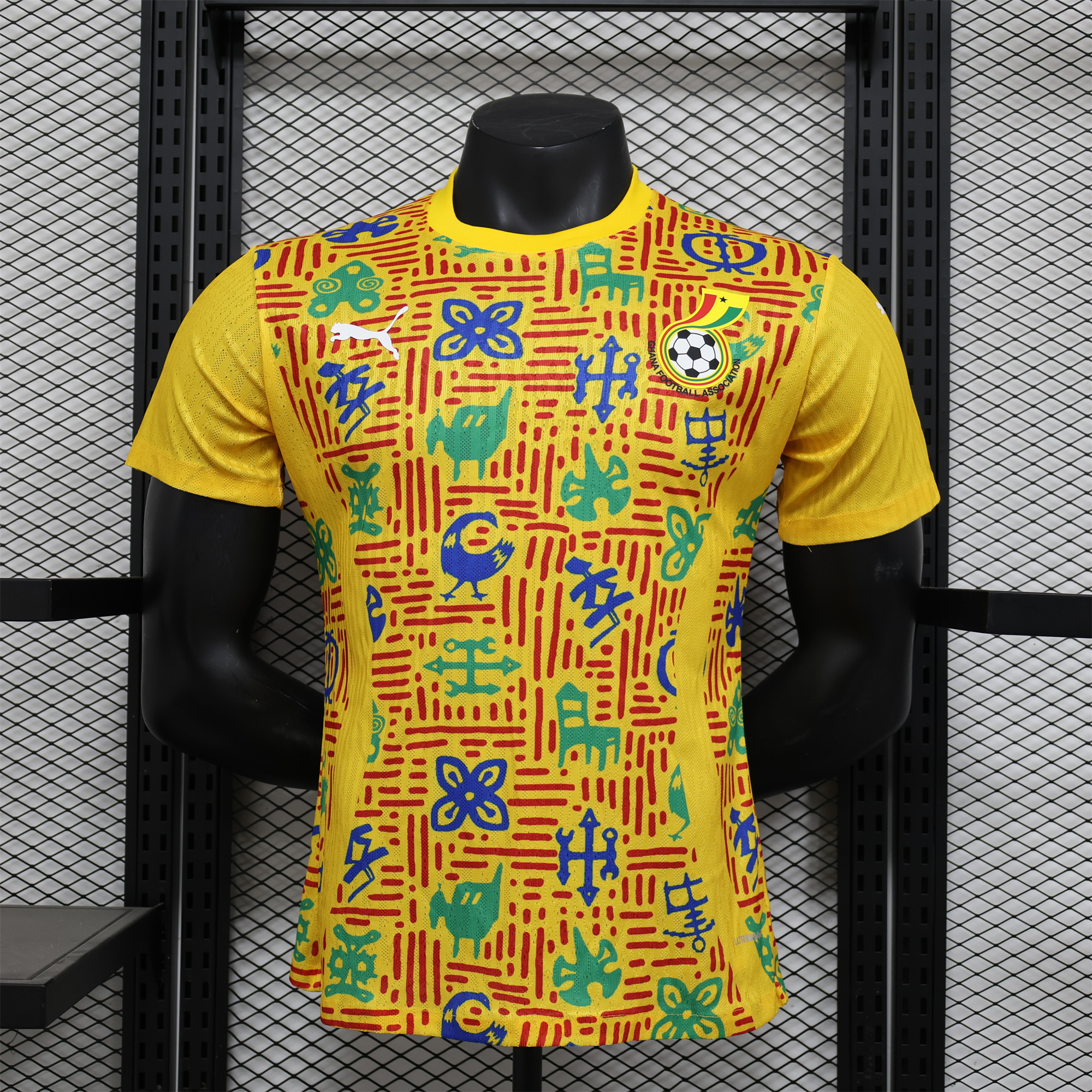 Ghana 2024-25 Pre-Match Jersey - Player Version - JerseysGala