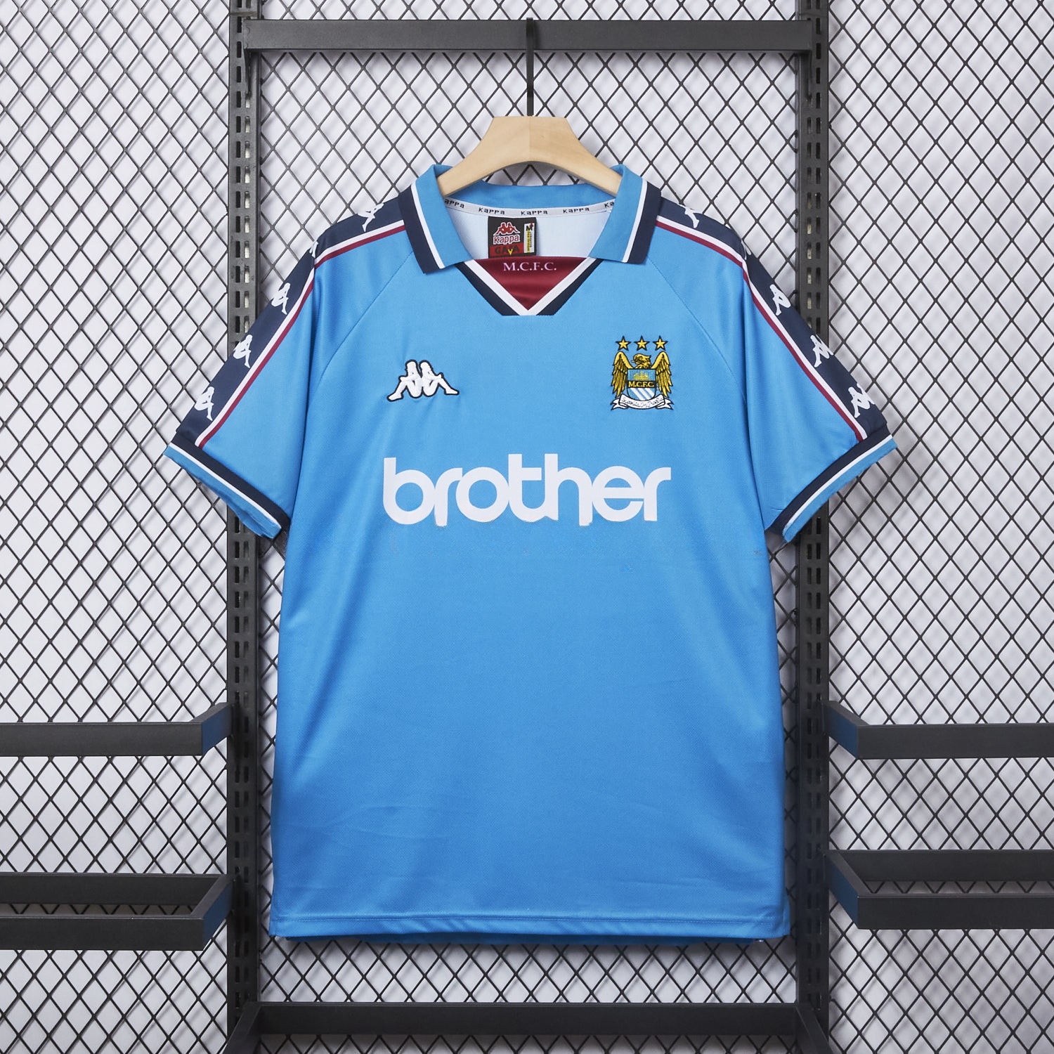 Retro Manchester City 1997-98 Home Jersey - JerseysGala