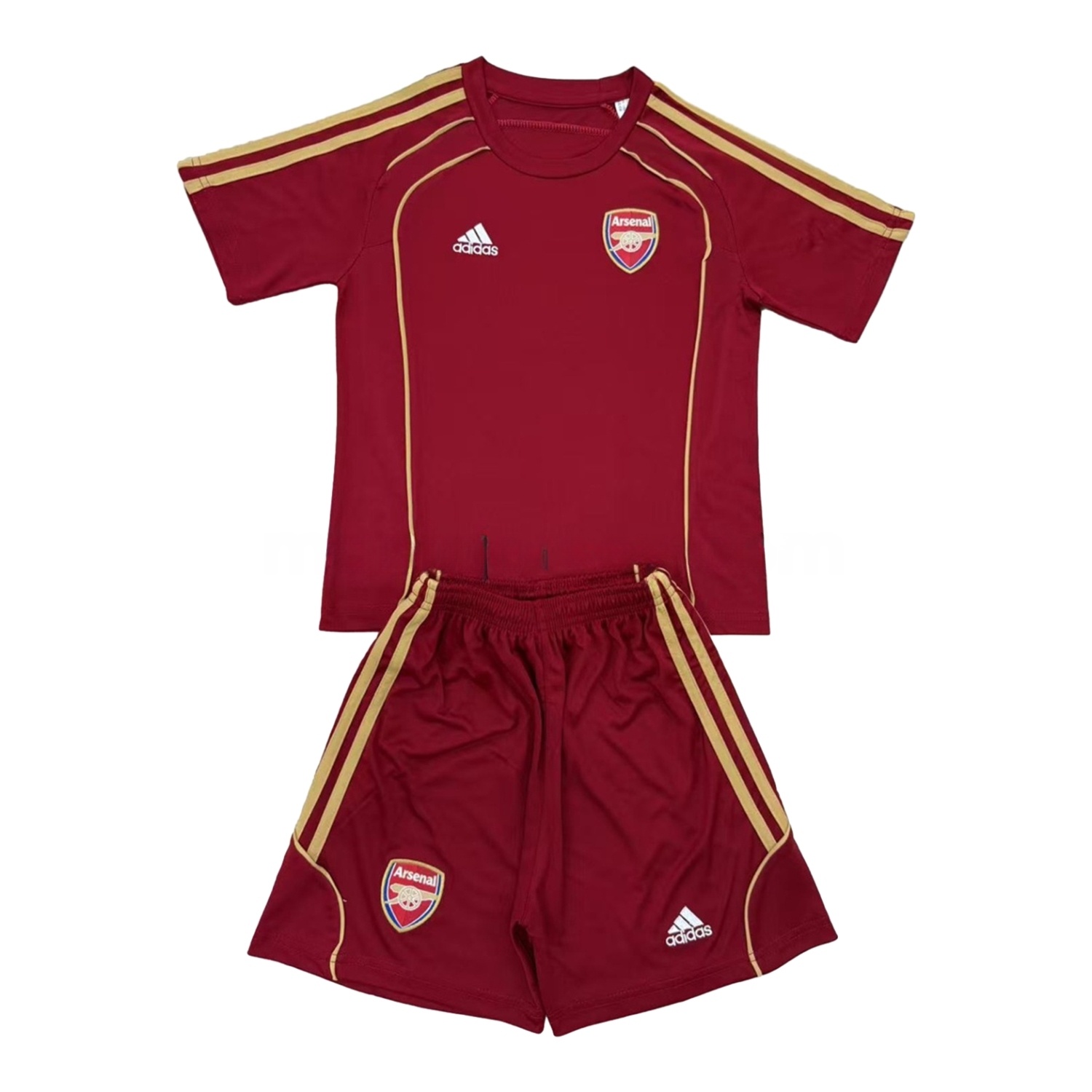 Arsenal 25-26 Urban Purtist Throwback Red Men's Adult Jersey Set - Fans Version - JerseysGala