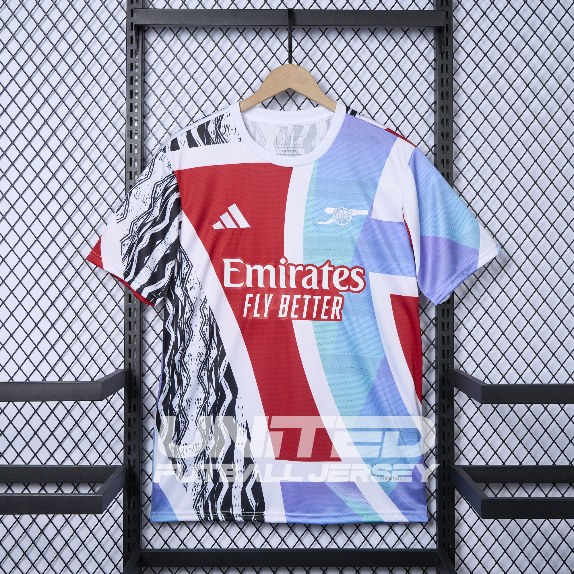 Arsenal 24-25 Pre-Match Training Jersey - Fans Version - JerseysGala