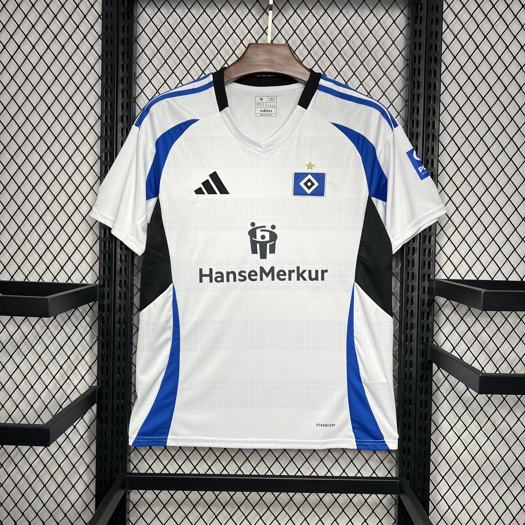 Hamburger SV 24-25 Home Stadium Jersey - Fans Version - JerseysGala