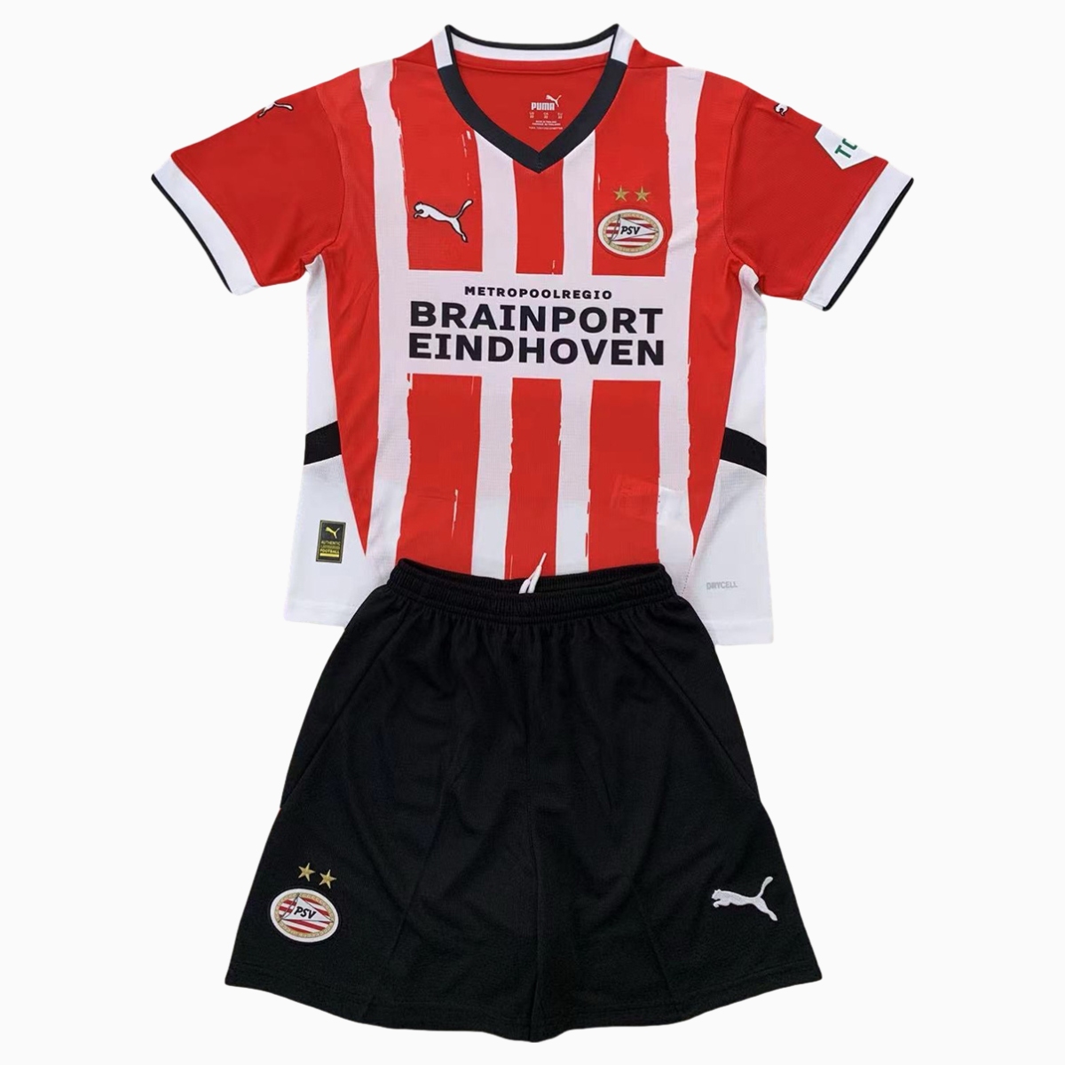 PSV Eindhoven 24-25 Home Kids Kit - JerseysGala