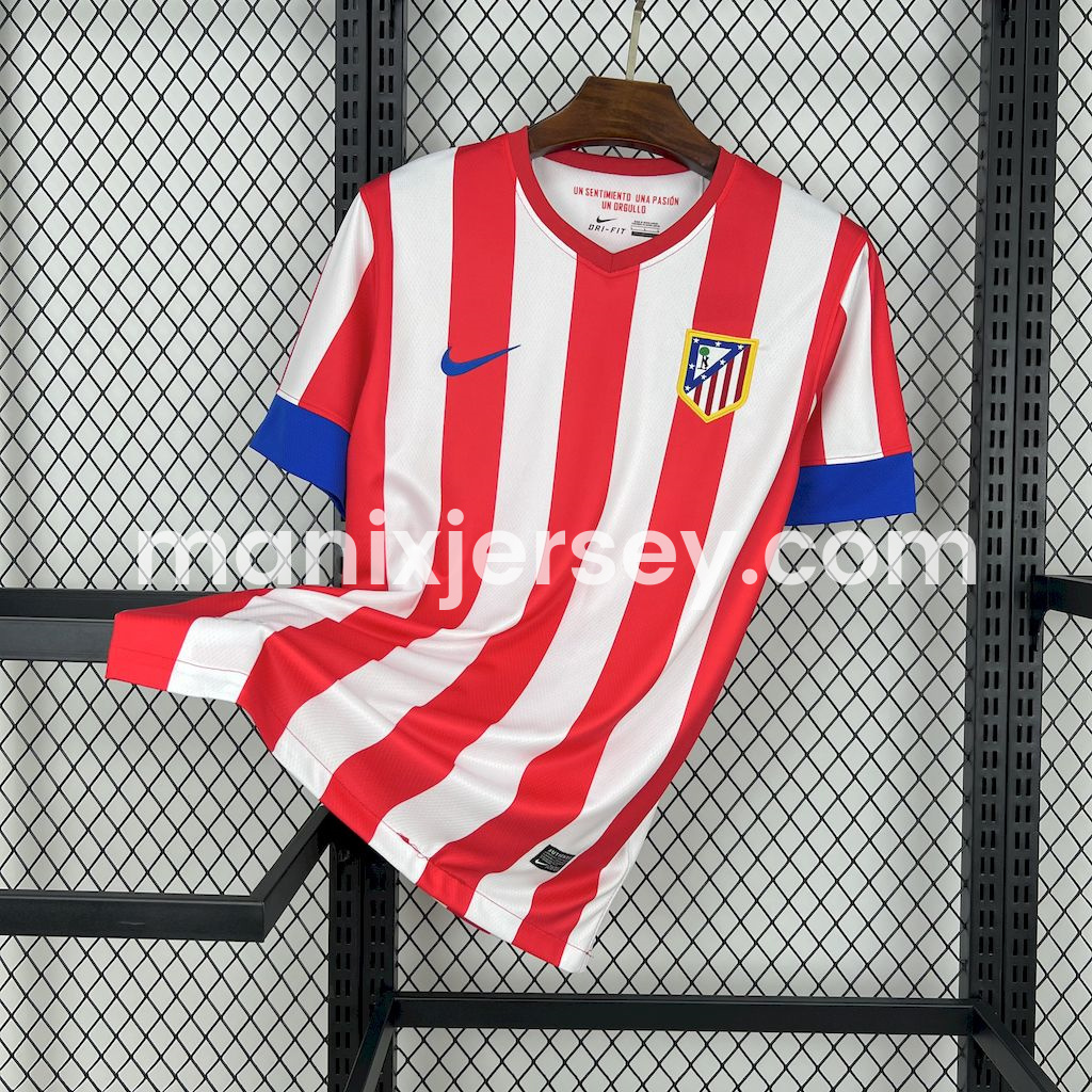 Retro Atletico Madrid 2012-13 Home Jersey - JerseysGala