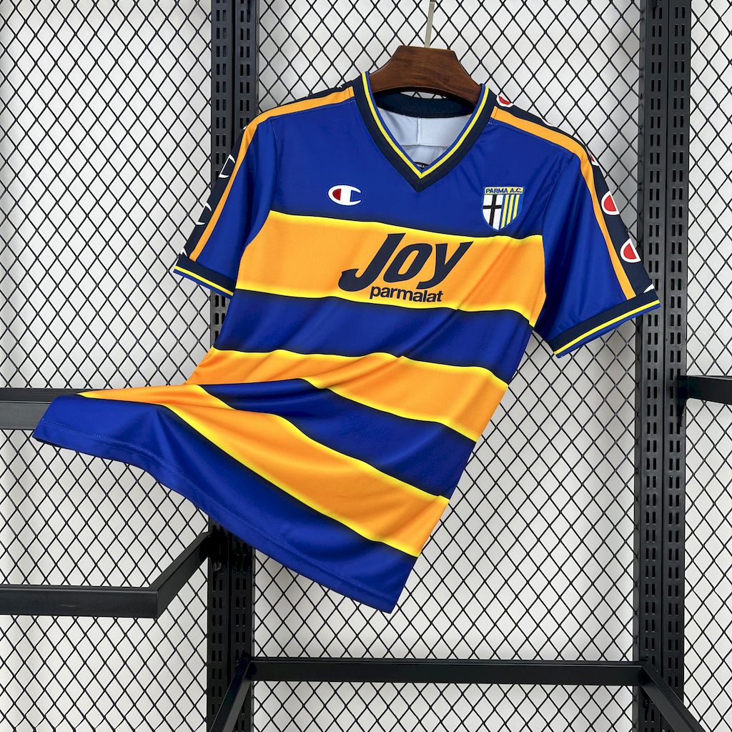 Retro Parma 2001-02 Home Jersey - Fans Version - JerseysGala