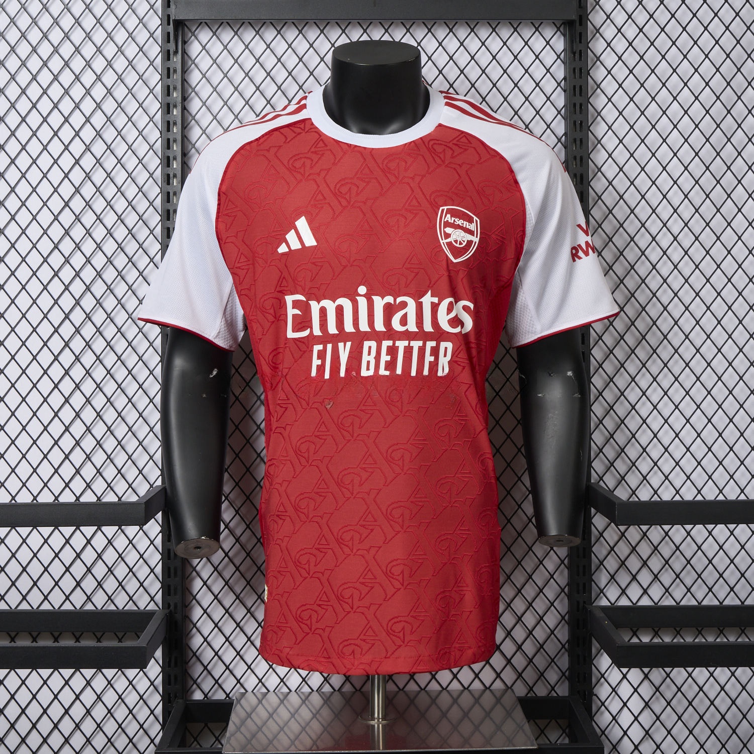 【Jacquard Version】Arsenal 25-26 Home Jersey - Player Version - JerseysGala