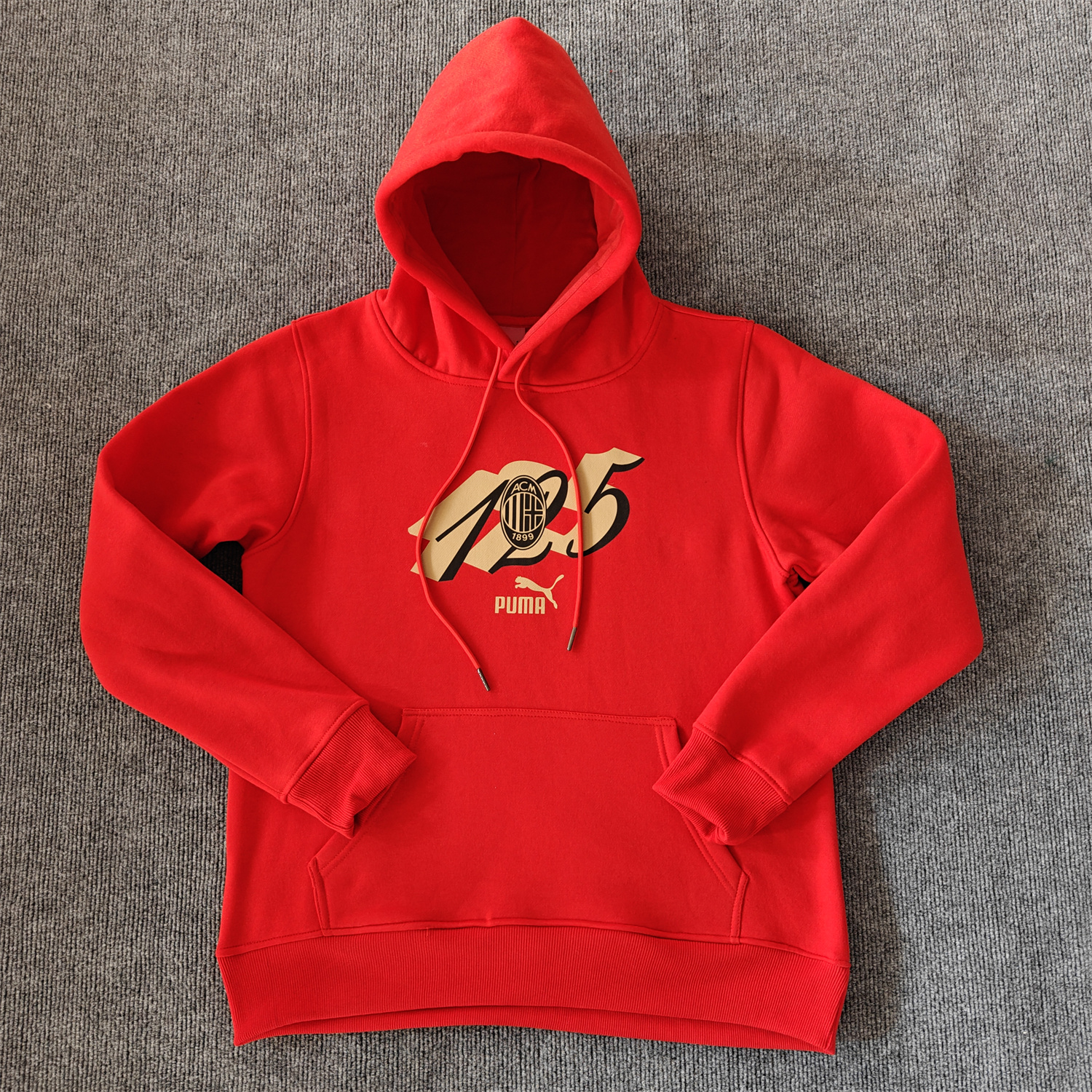 AC Milan 24-25 125th Anniversary Speical Hoodie - Red - JerseysGala