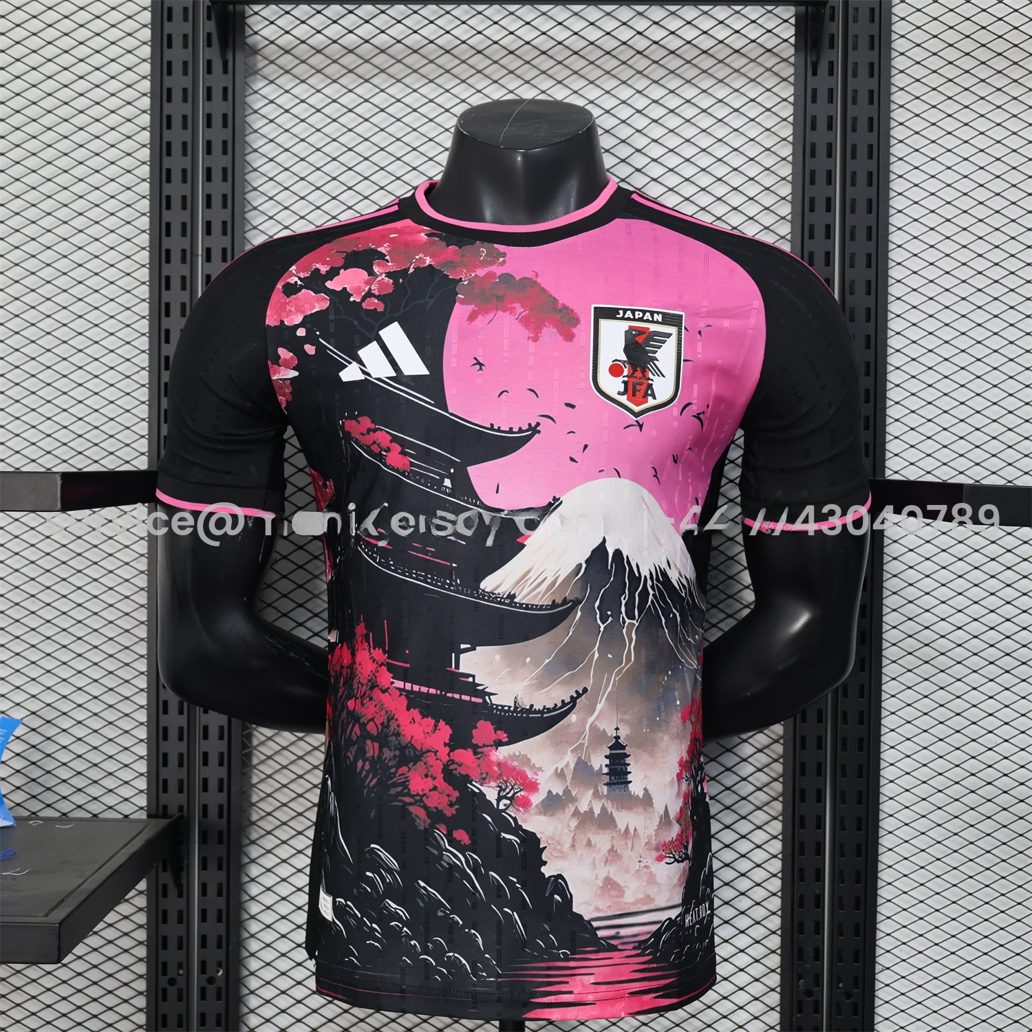 Japan 25-26 Pink Cherry Mount Fuji Special Edition Jersey - Player Version - JerseysGala