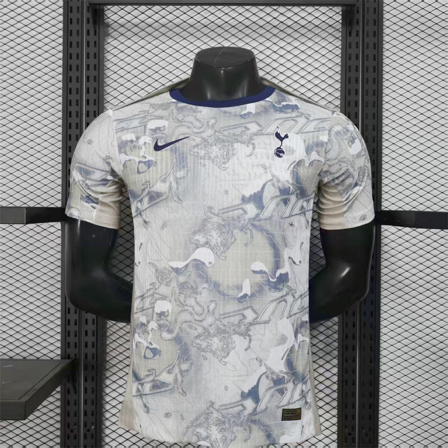 Tottenham Hotspur 25-26 Grey Pre-Match Training Jersey - Player Version - JerseysGala
