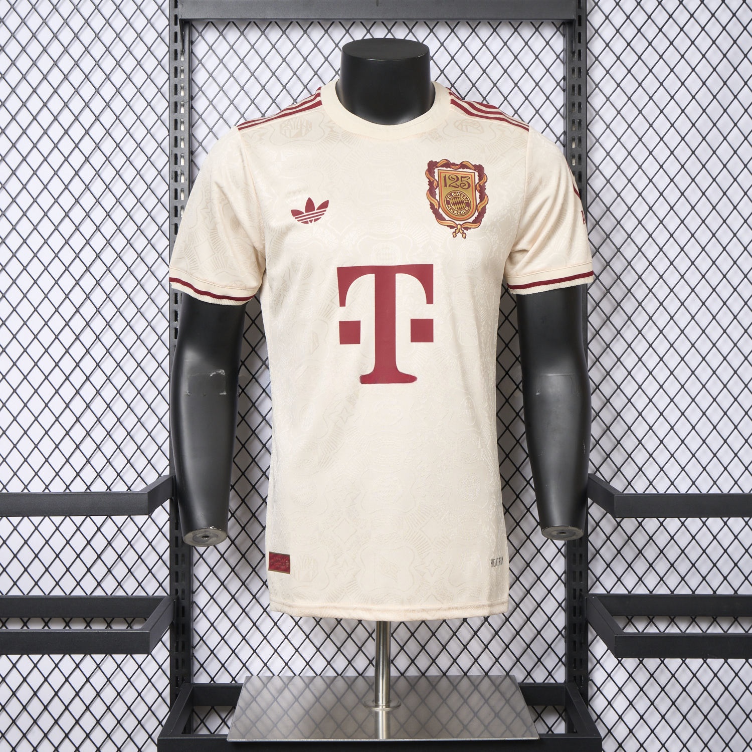 Bayern Munich 2025 Apricot 125th Anniversary Jersey - Player Version - JerseysGala