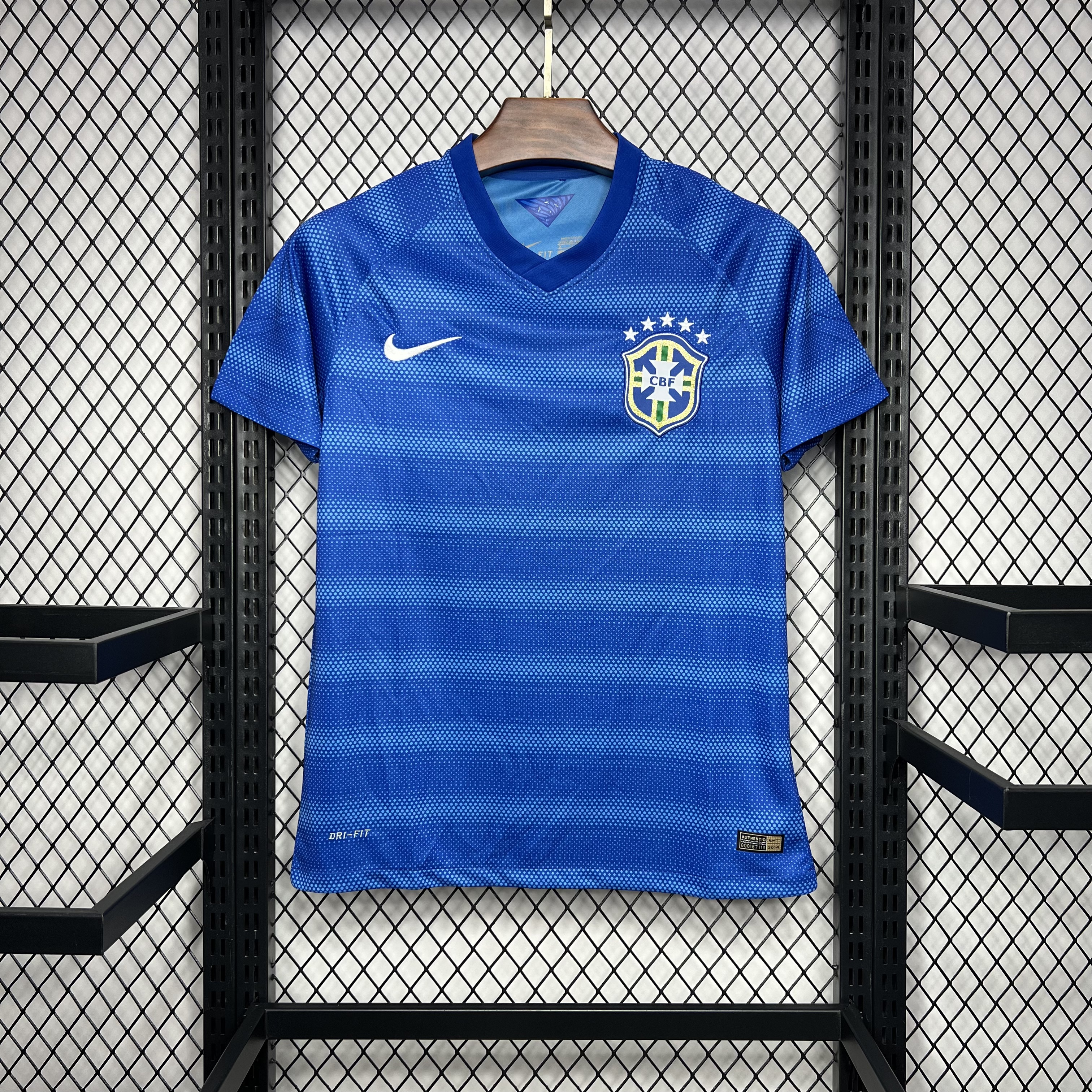 Retro Brazil 2014 Away Jersey - JerseysGala