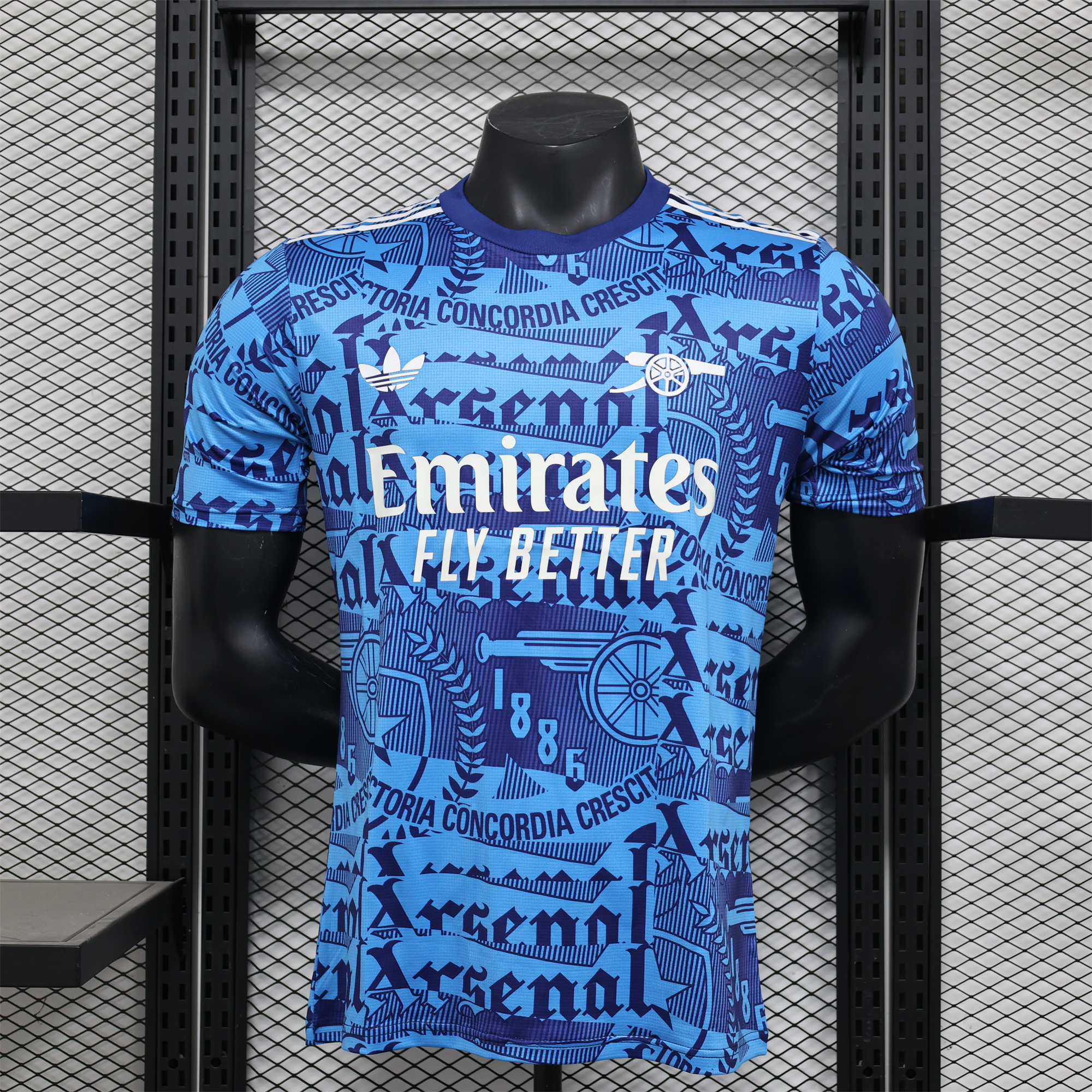 Arsenal 24-25 Blue 1986 Special Edition Jersey - Player Version - JerseysGala