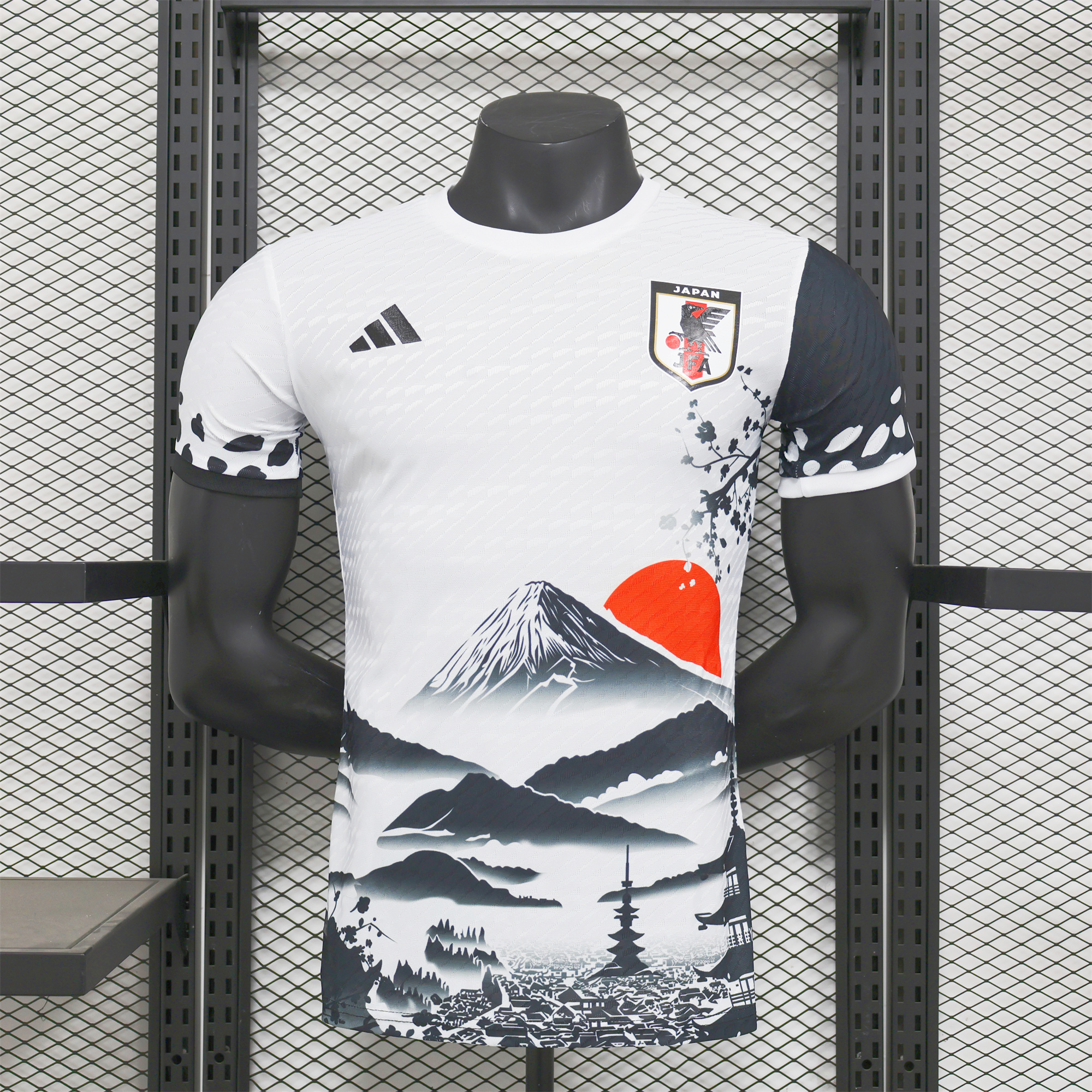 Japan 2024 Fuji Mountain Scenery Special Edition White Jersey - Player Version - JerseysGala