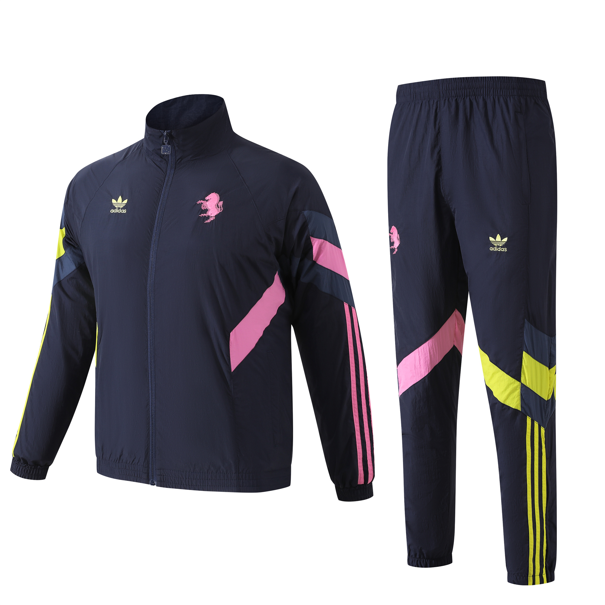 Juventus 24-25 Originals LFSTLR Windbreaker Suit - Deep Blue Jackets & Pants - JerseysGala