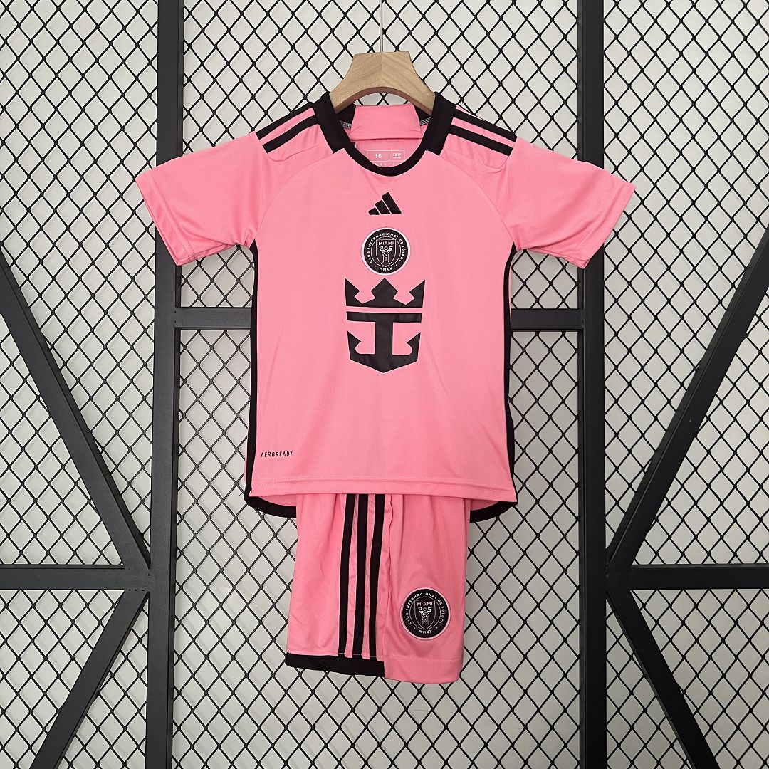 Inter Miami 2024 Home Stadium Kids Kit - JerseysGala