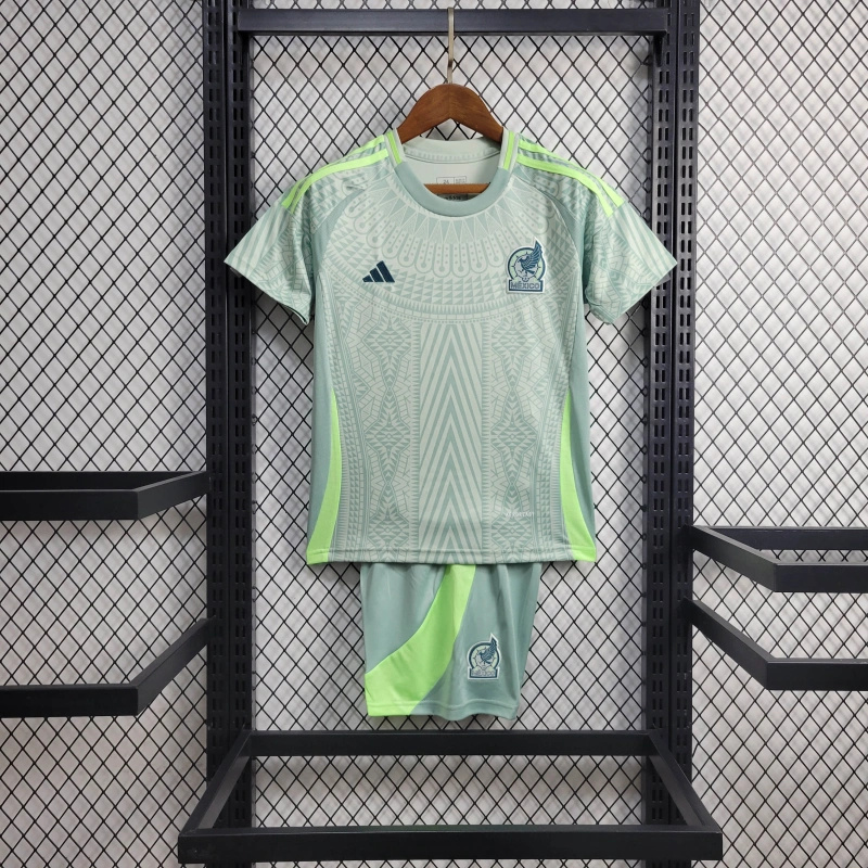 Mexico 2024 Away Stadium Kids Kit - JerseysGala