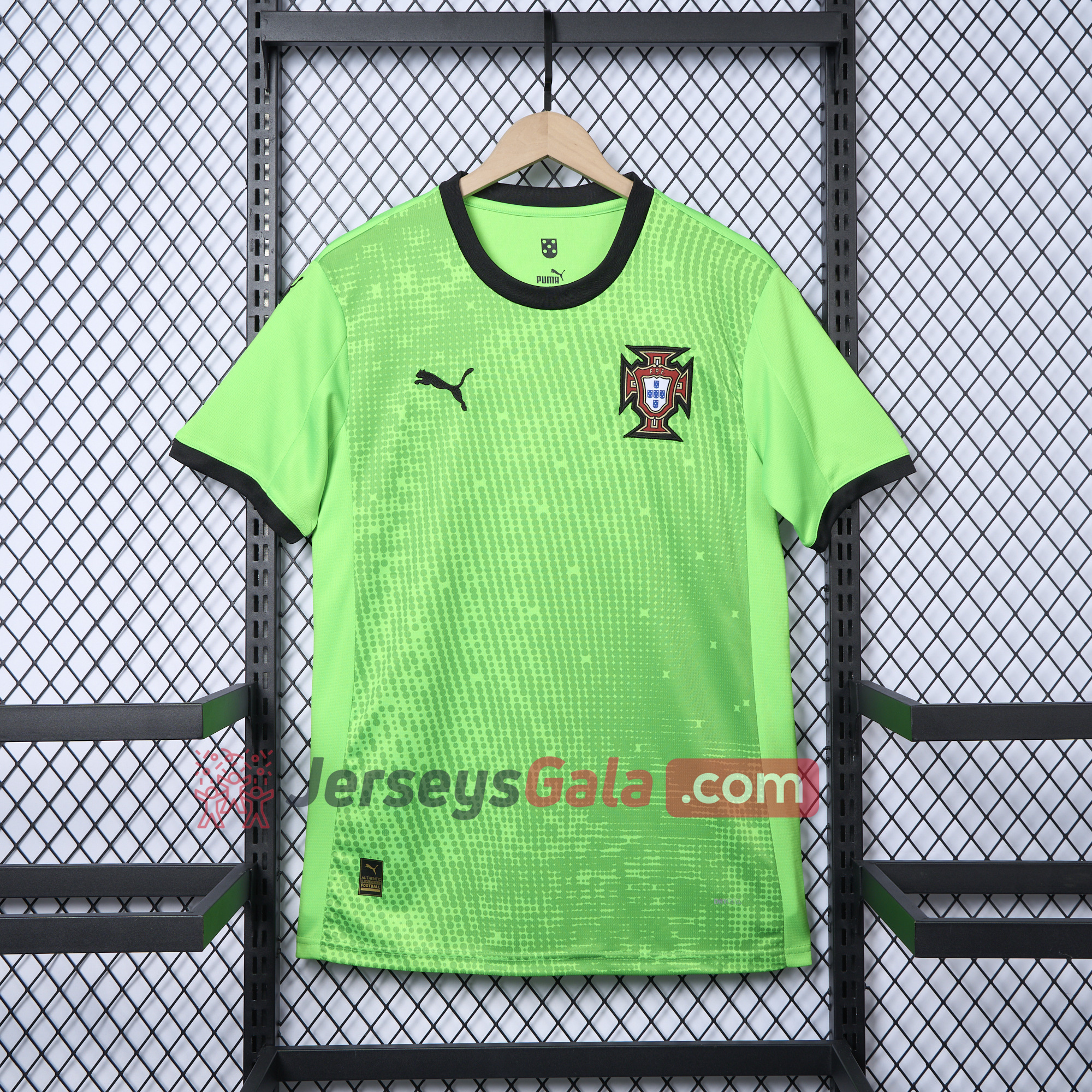 Portugal 2025-26 Green Goalkeeper Jersey - Fans Version - JerseysGala