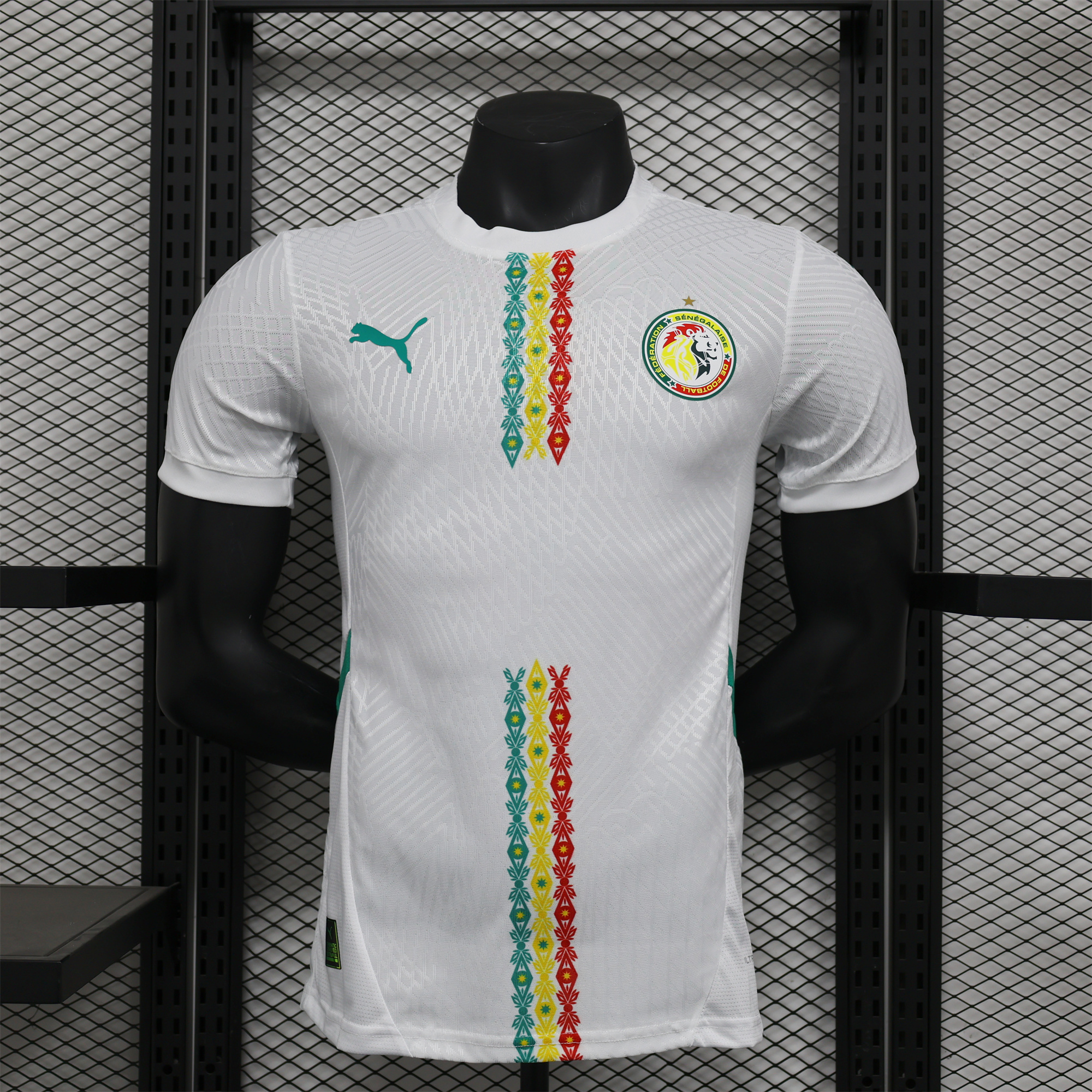 Senegal 24-25 Home White Jersey - Player Version - JerseysGala