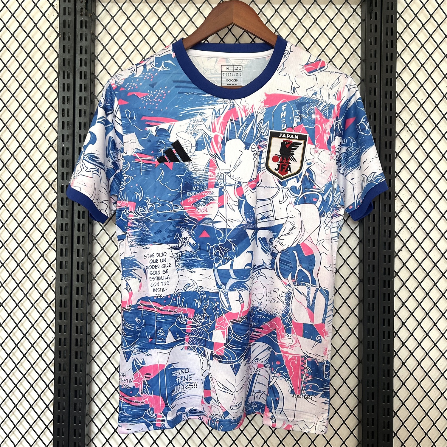 Japan 25-26 Blue Vegeta Comic Slice Special Edition Jersey - Fans Version - JerseysGala