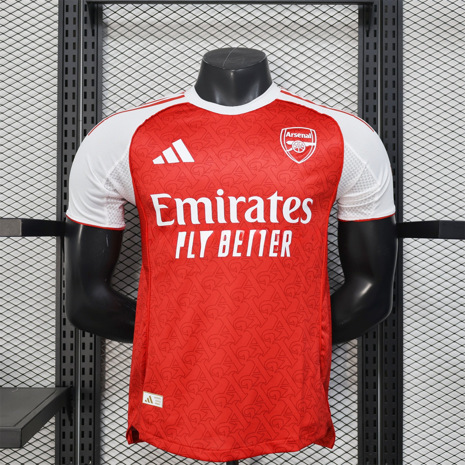 Arsenal 25-26 Home Jersey (Letter A Pattern) - Player Version - JerseysGala