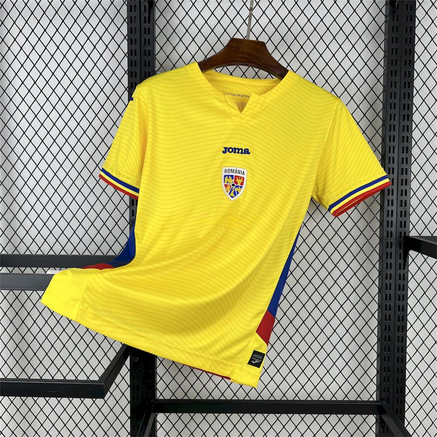 Romania 2025-26 Home Jersey - Fans Version - JerseysGala