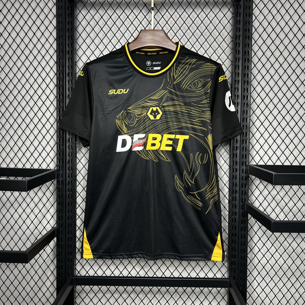 Wolverhampton Wanderers Wolves 24-25 Away Jersey - Fans Version - JerseysGala