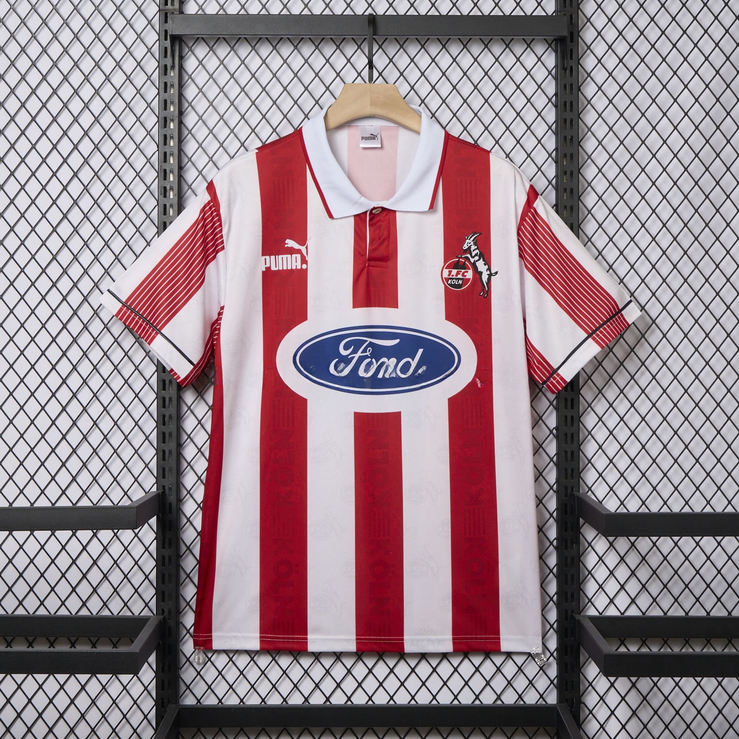 Retro 1. FC Köln 1995-96 Home Jersey - JerseysGala