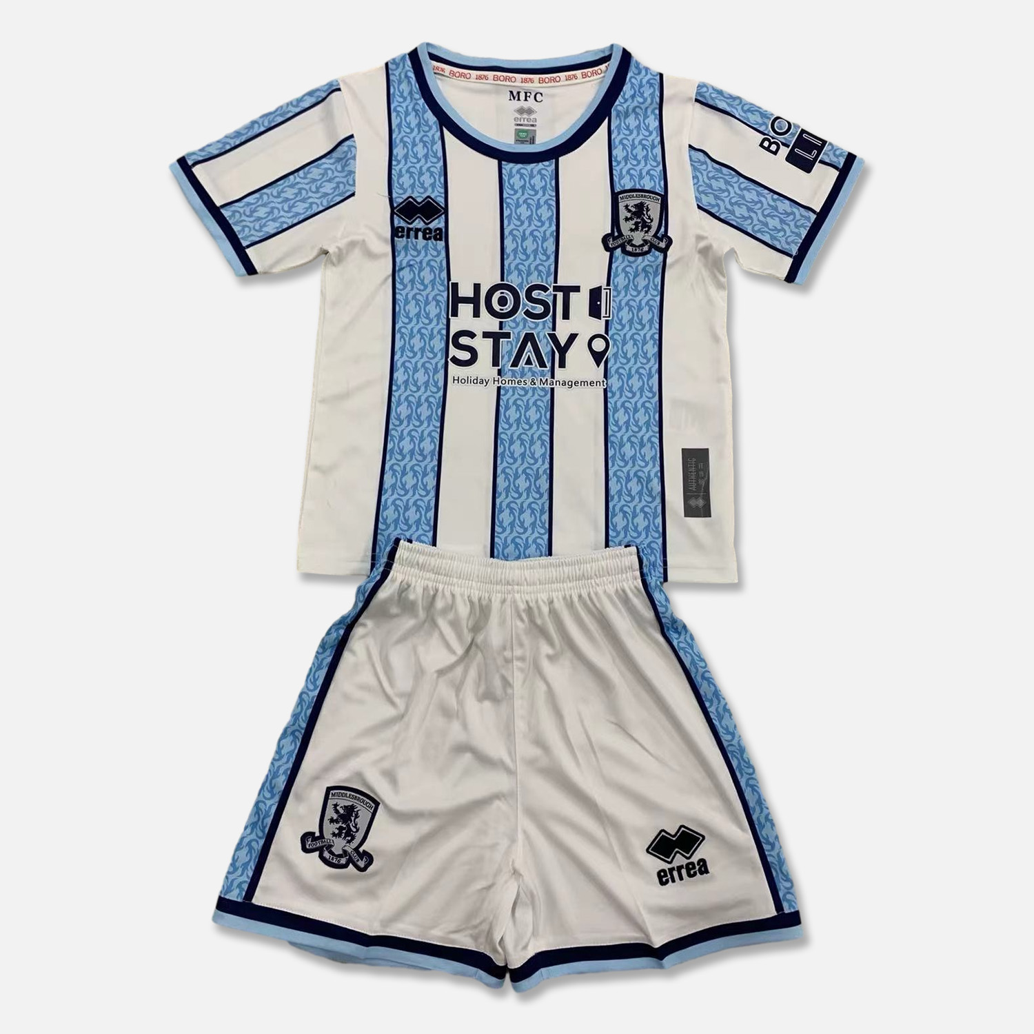 Middlesbrough 24-25 Away Kids Kit - JerseysGala
