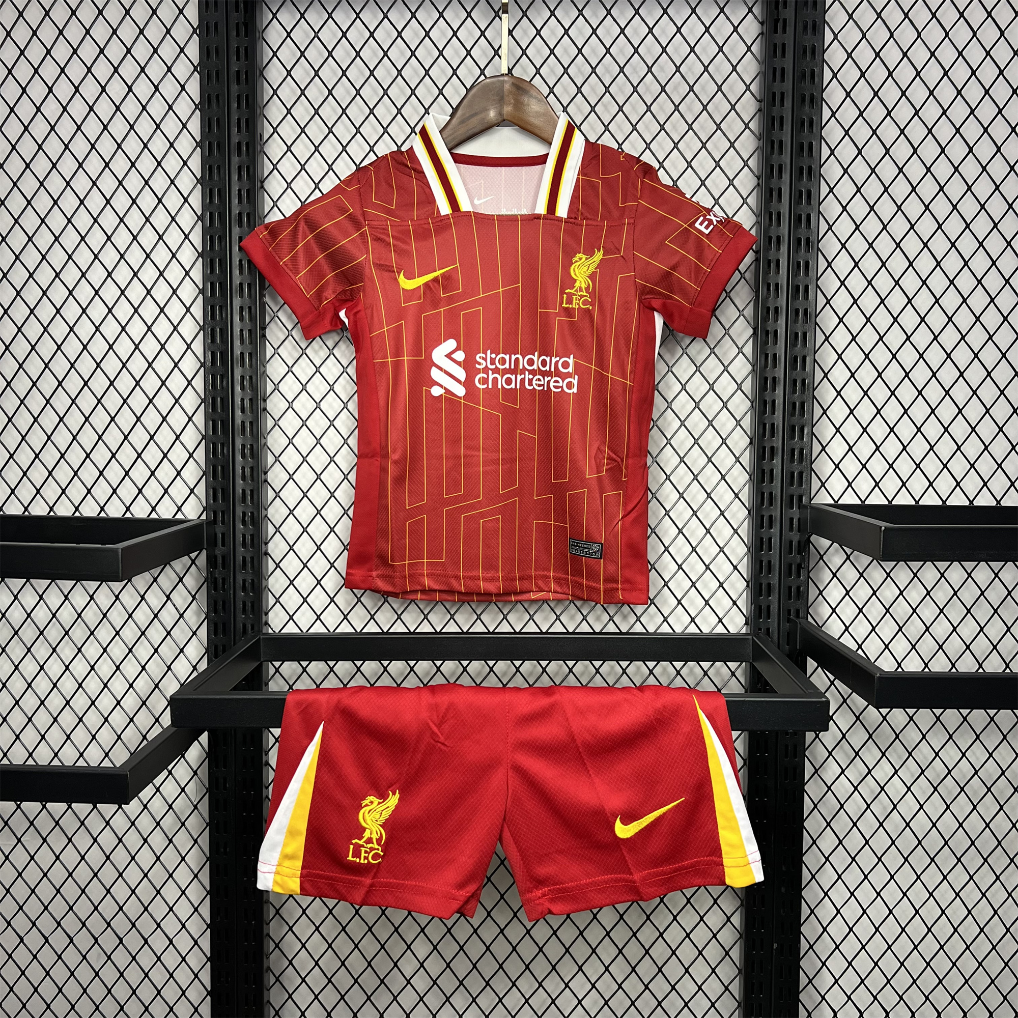 Liver.pool 24-25 Home Stadium Kids Kit - JerseysGala