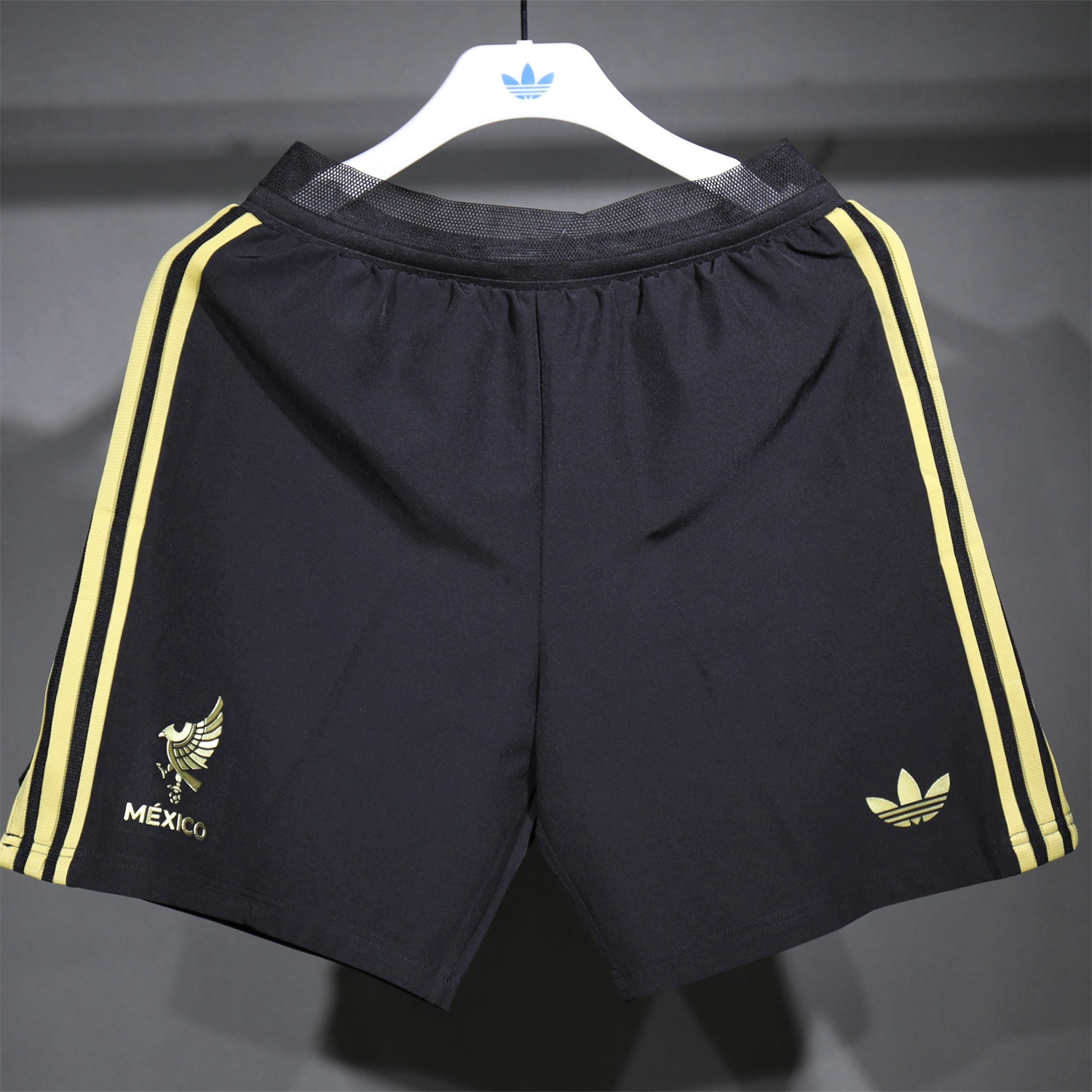 Mexico 2025 Gold Cup Black Shorts - Player Version - JerseysGala