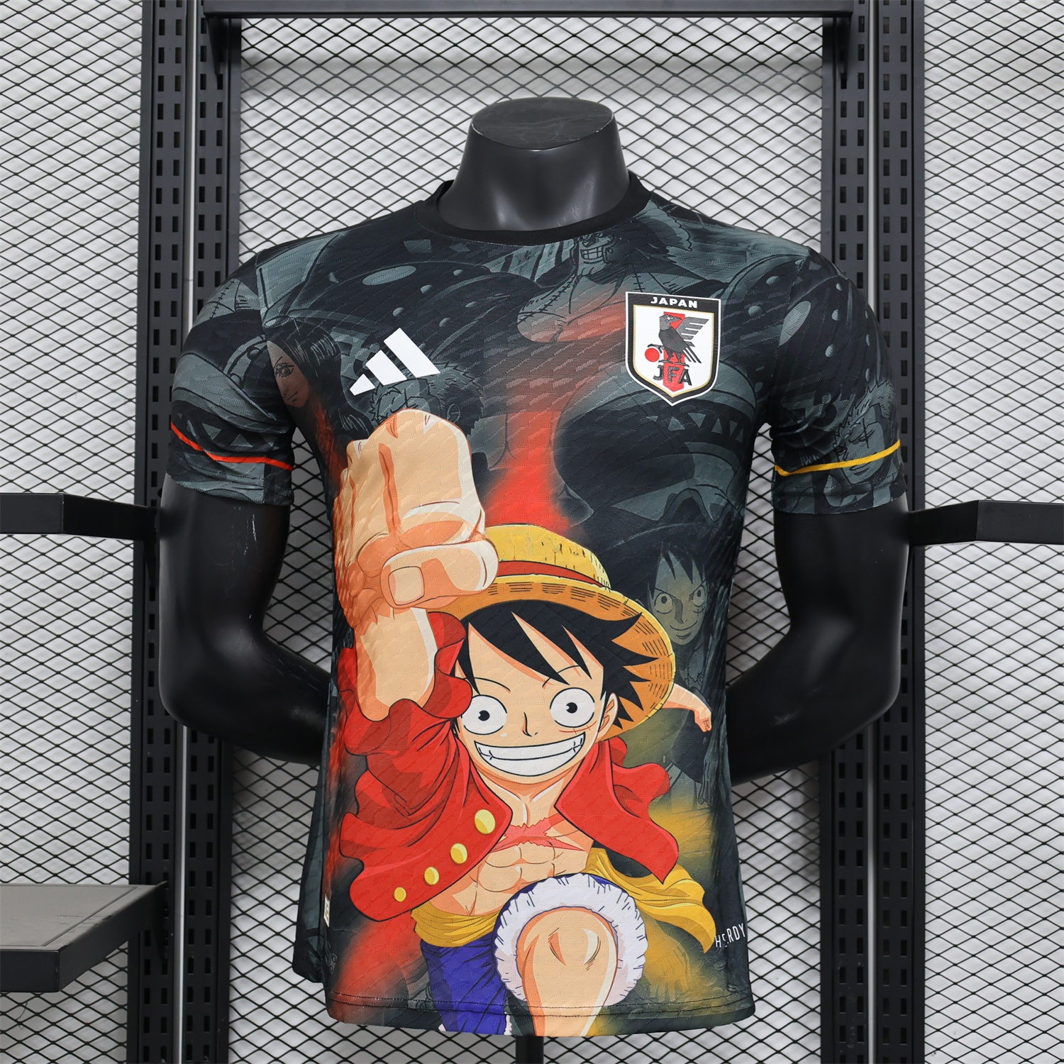 Japan 24-25 Luffy Fist Special Edition Jersey - Player Version - JerseysGala