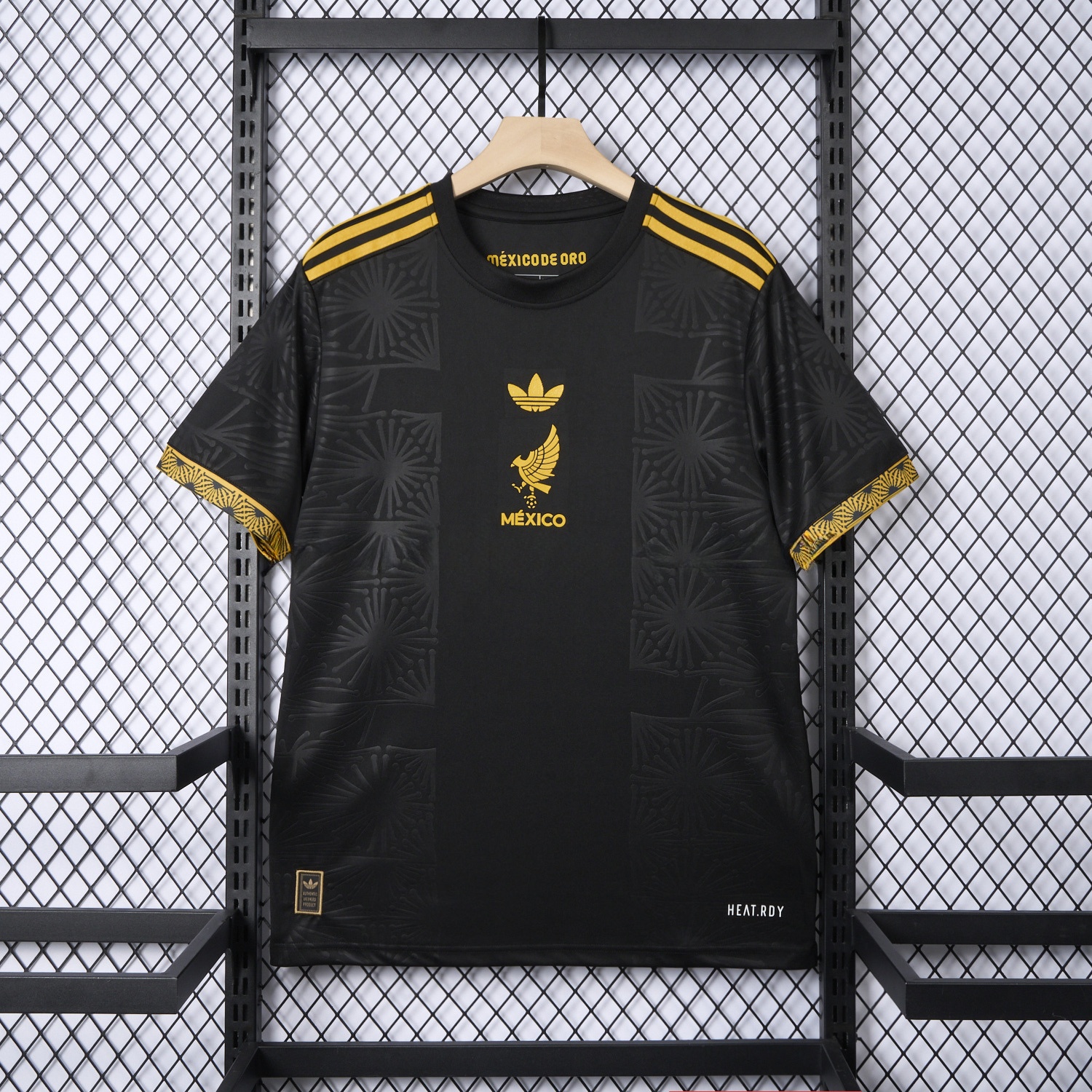 Mexico 2025 Gold Cup Home Black Jersey - Fans Version - JerseysGala