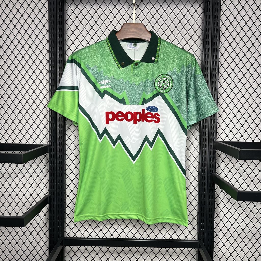 Retro Celtic 1991-92 Away Jersey - JerseysGala