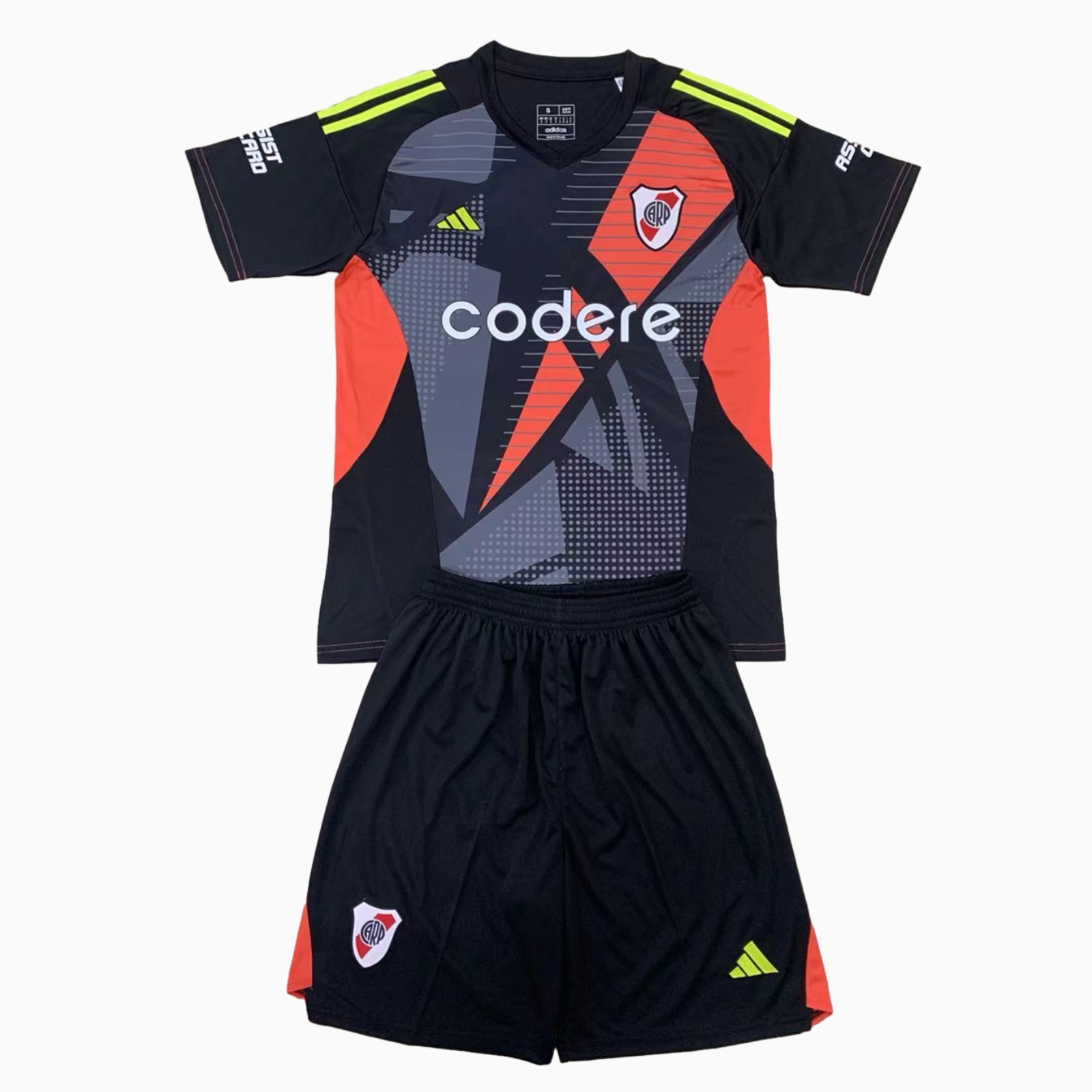 River Plate 24-25 Black GK Men's Adult Jersey Set - Fans Version - JerseysGala