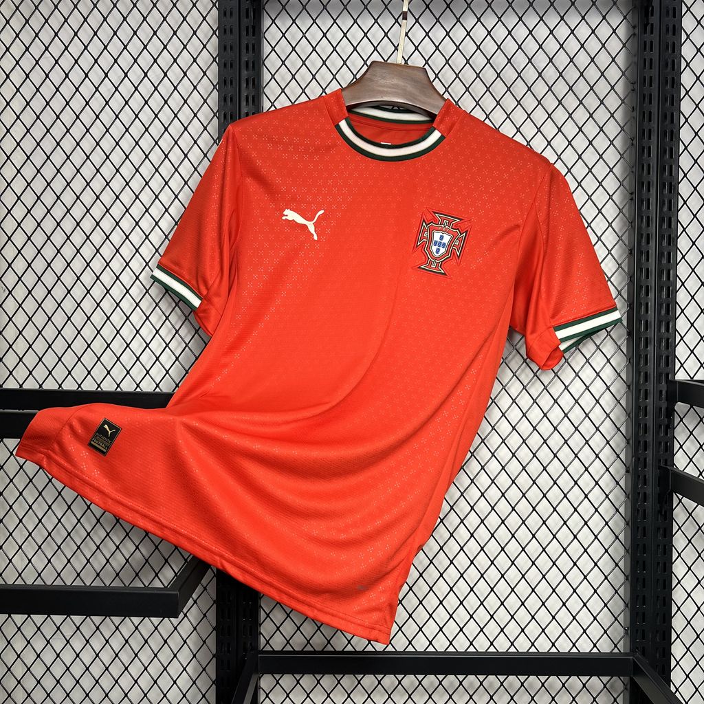 Portugal 2025-26 Home Jersey - Fans Version - JerseysGala