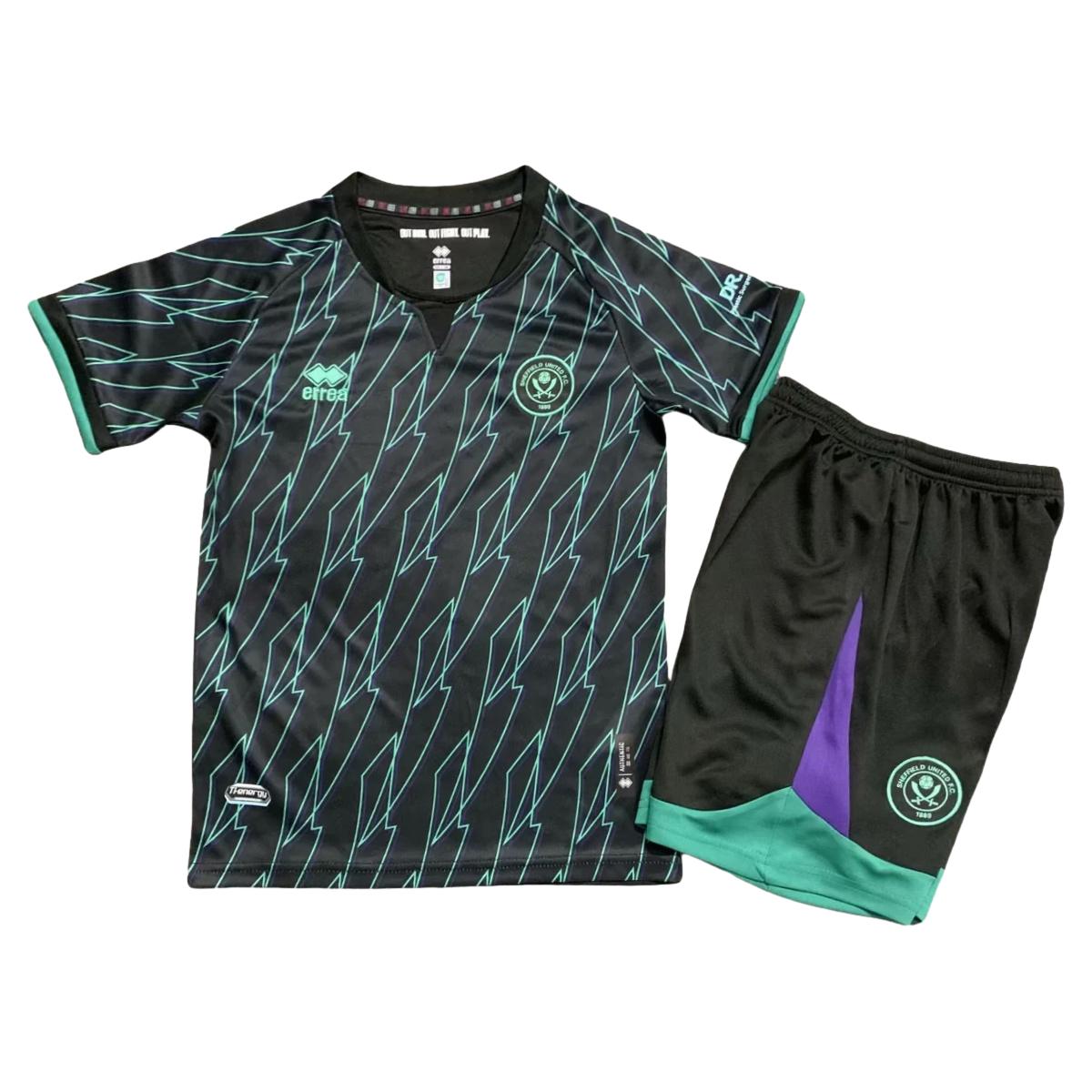 Sheffield United 24-25 Away Kids Kit - JerseysGala