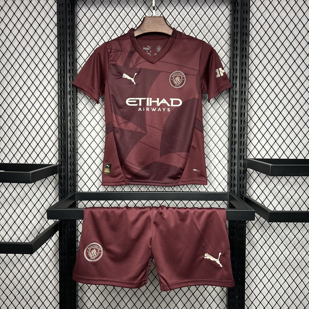 Manchester City 24-25 Third Kids Kit - JerseysGala