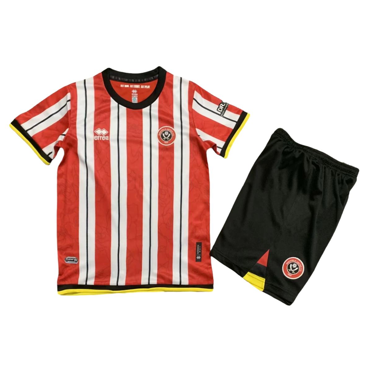 Sheffield United 24-25 Home Kids Kit - JerseysGala