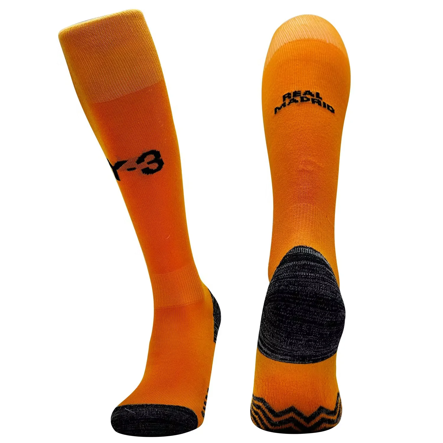 Real Madrid 24-25 Y-3 Socks - Orange - JerseysGala