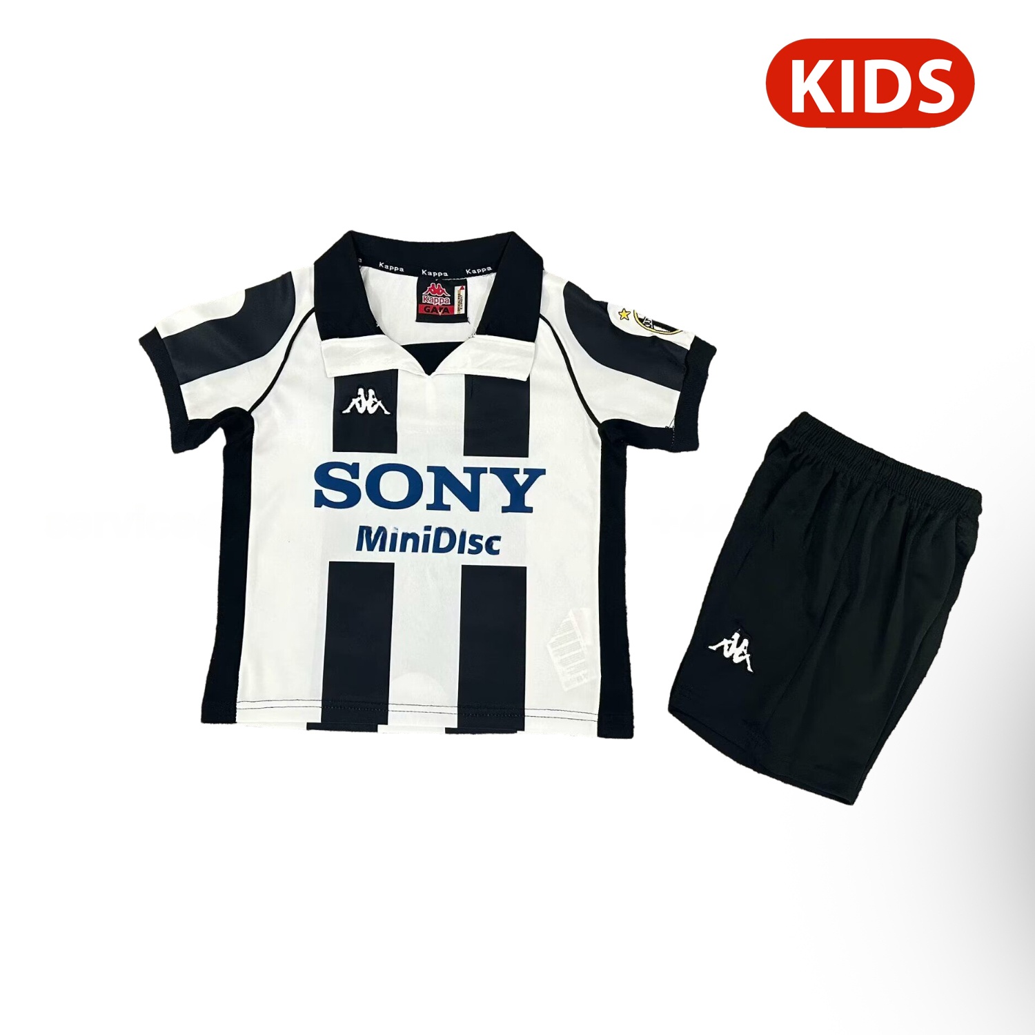 Retro Juventus 1997-98 Home Kids Kit - JerseysGala