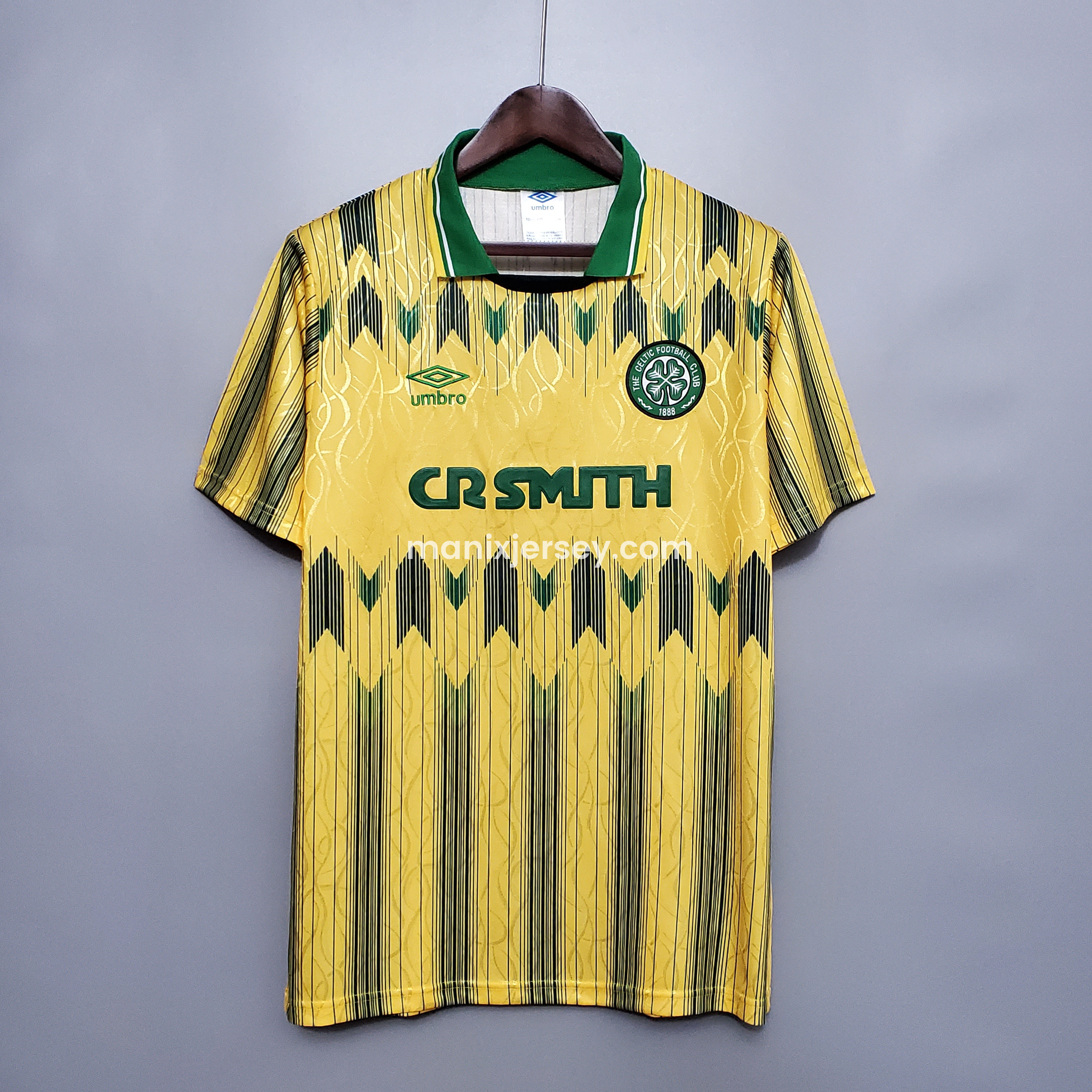Retro Celtic 1988-91 Away Stadium Jersey - JerseysGala