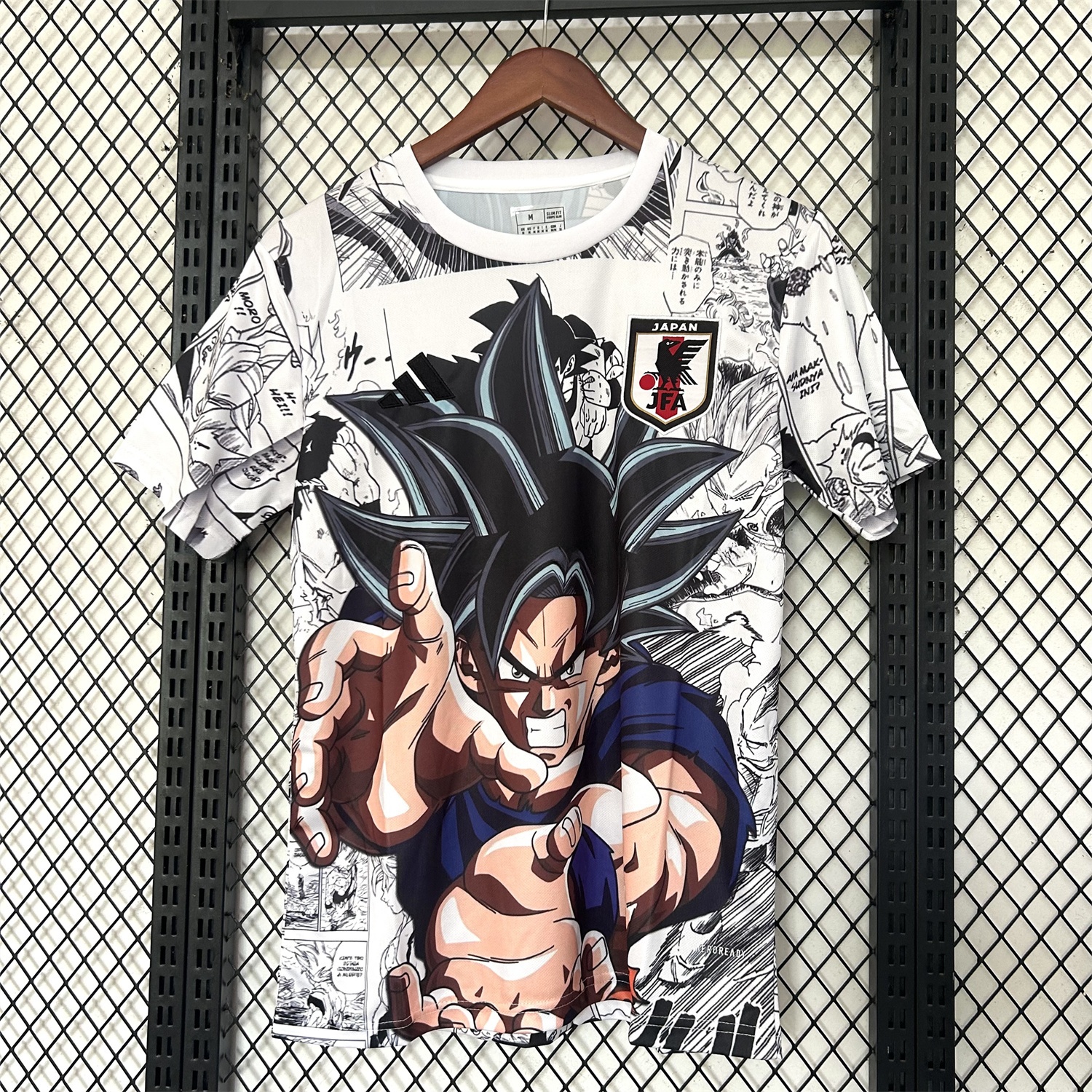 Japan 25-26 Dragon Ball Comics Kamehameha White Special Jersey - Fans Version - JerseysGala