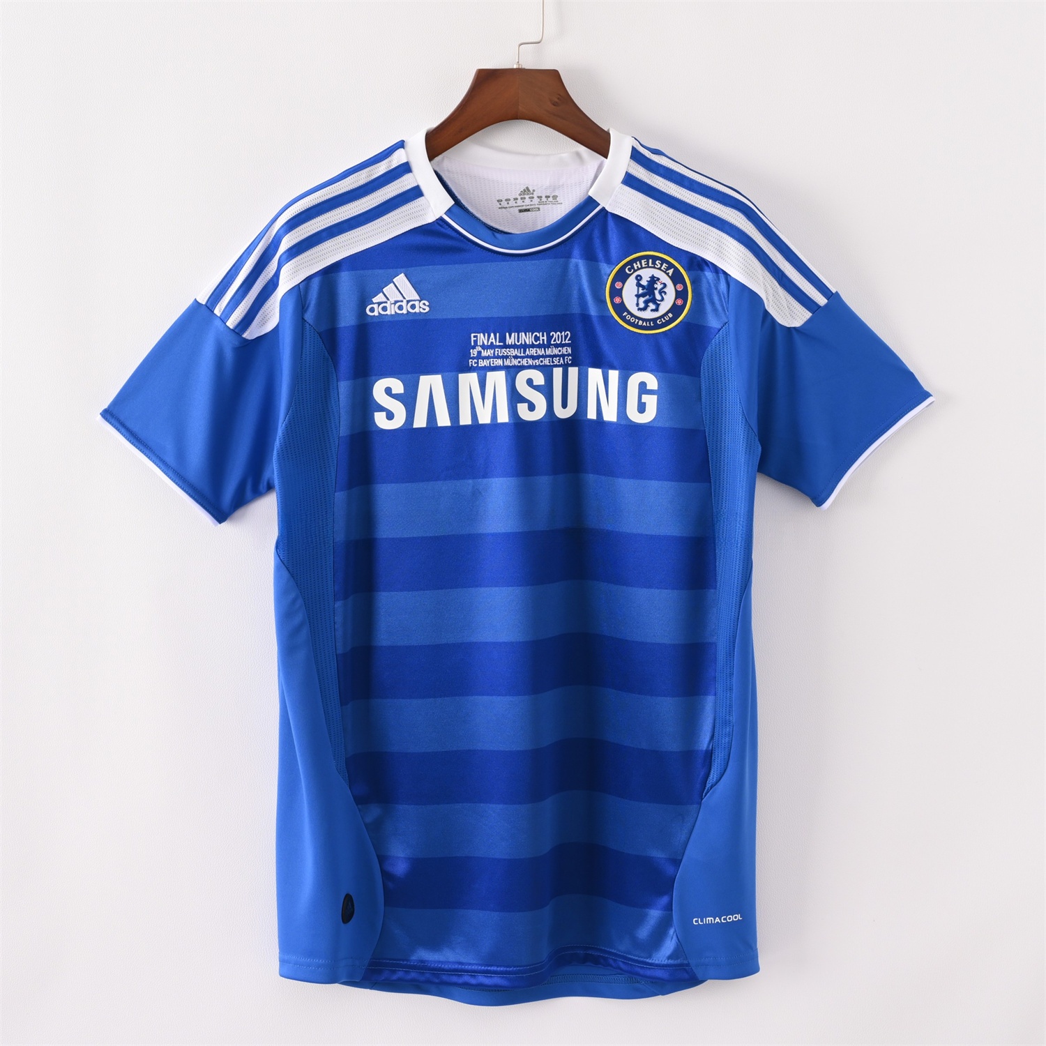 Retro C.H.E.L.S.E.A 2011-12 Home Stadium Jersey - Champions League Final - JerseysGala