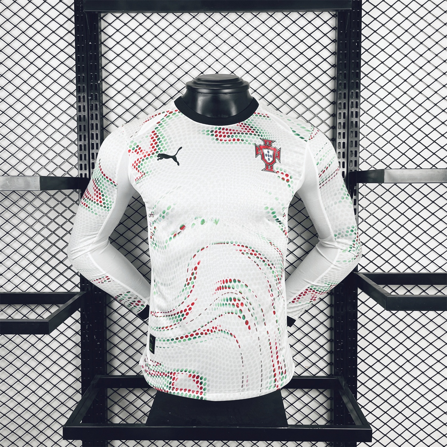 Portugal 2025-26 Away Long Sleeve Jersey - Player Version - JerseysGala