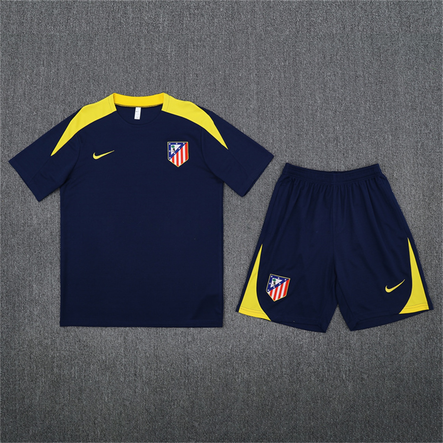 Atletico Madrid 25-26 Short-Sleeve Training Set - Royal Blue - JerseysGala