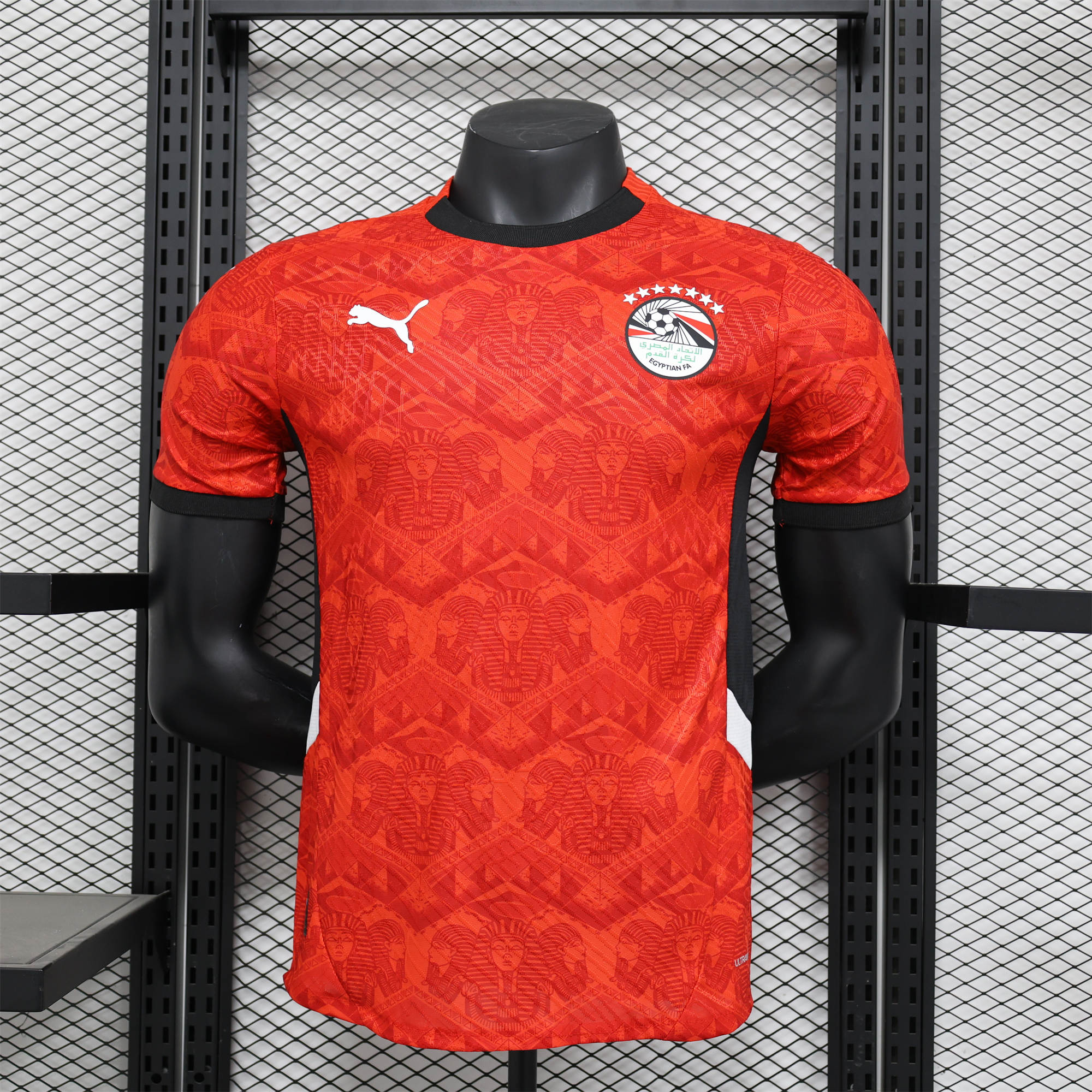 Egypt 24-25 Home Red Jersey - Player Version - JerseysGala